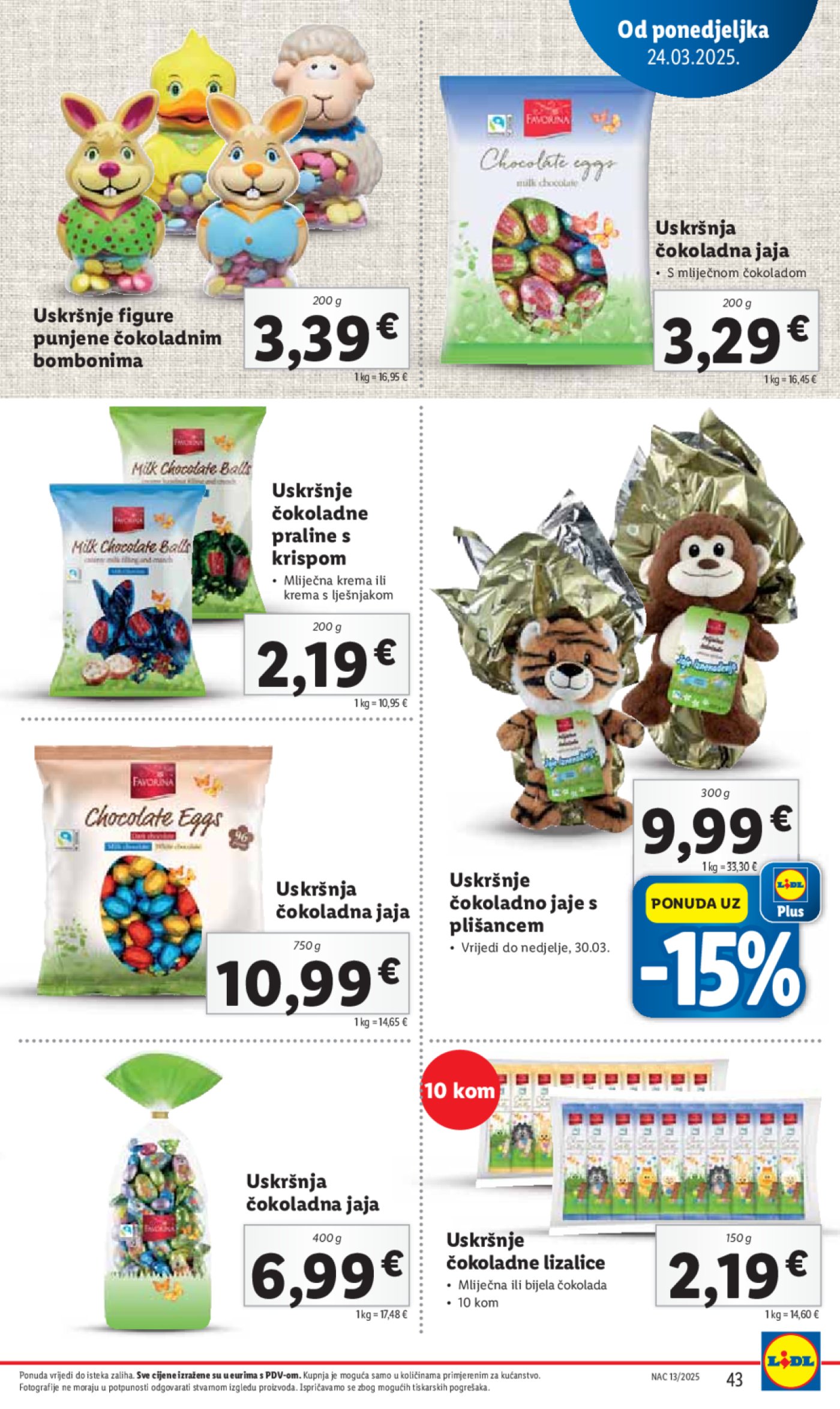 Lidl katalog Super ponuda od ponedjeljka 24.03.-30.03.2025.