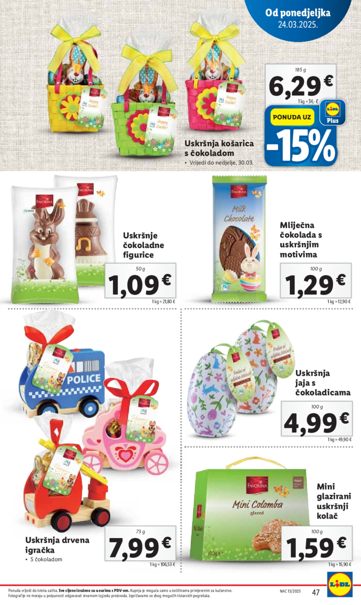 Lidl katalog Super ponuda od ponedjeljka 24.03.-30.03.2025.