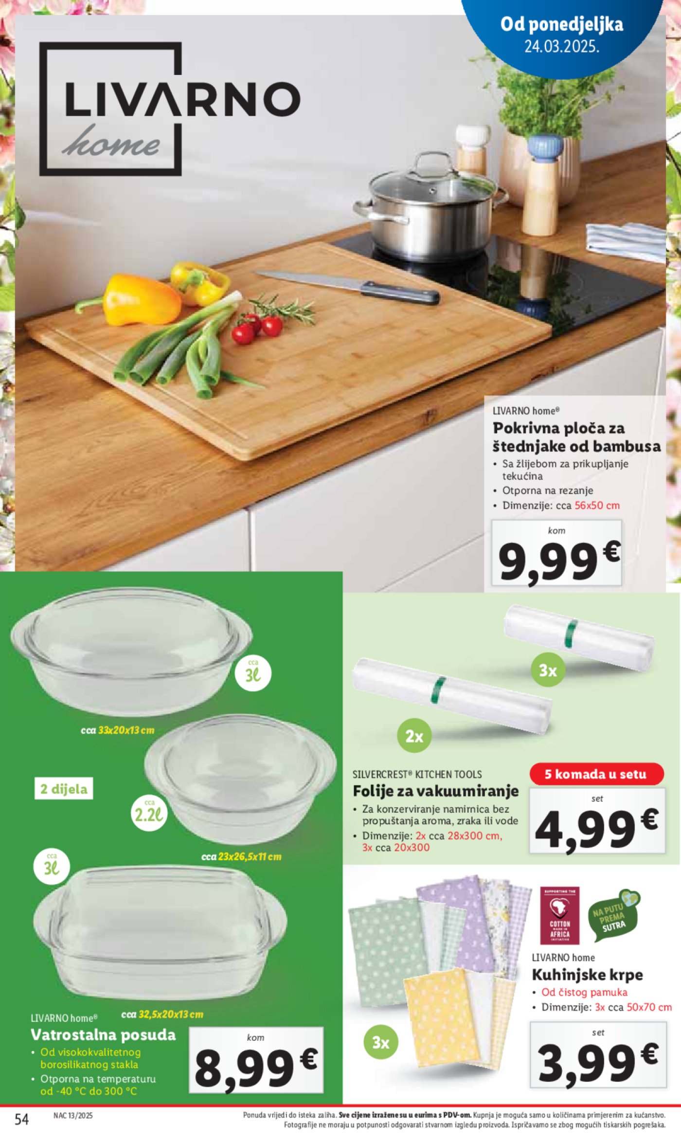 Lidl katalog Super ponuda od ponedjeljka 24.03.-30.03.2025.