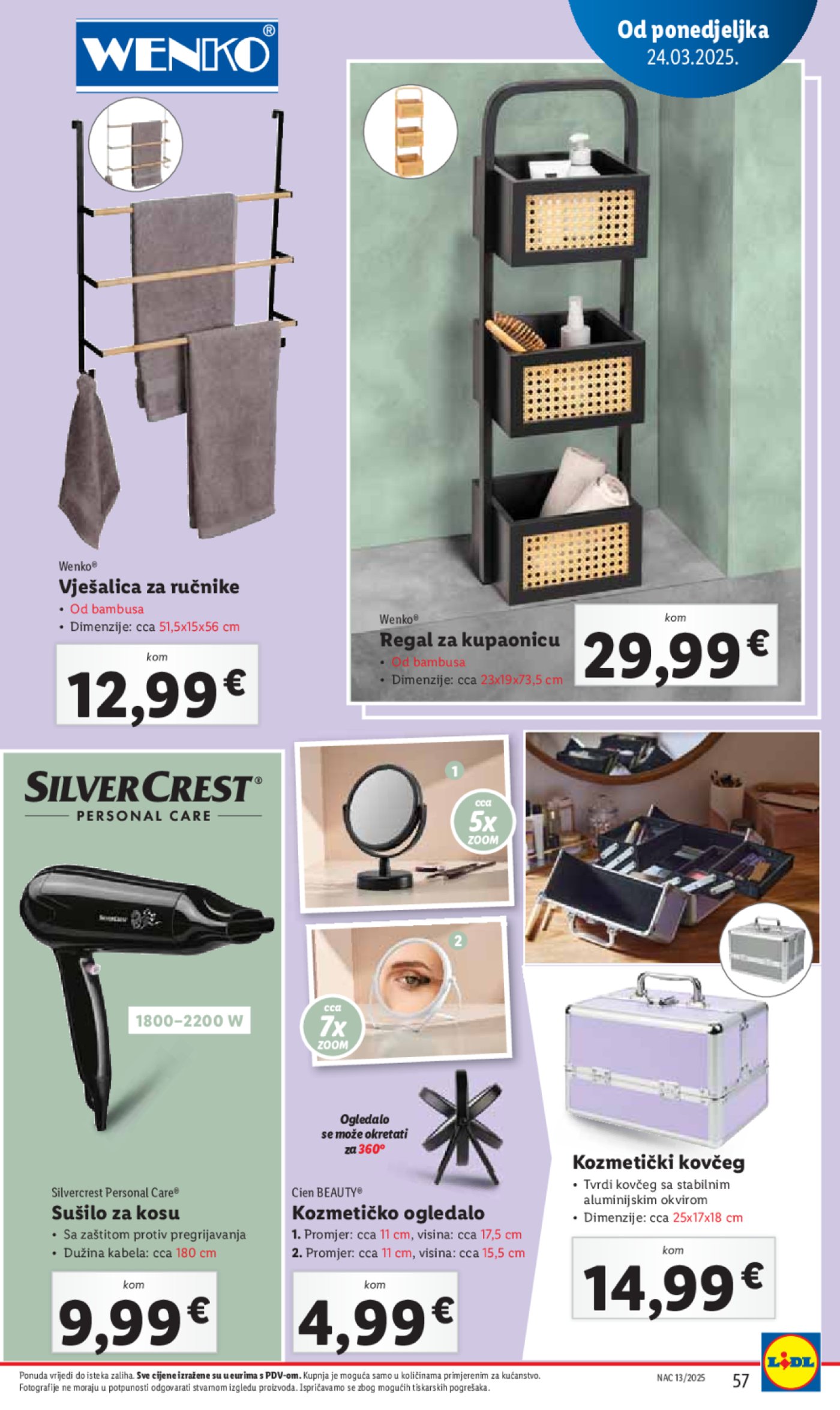 Lidl katalog Super ponuda od ponedjeljka 24.03.-30.03.2025.