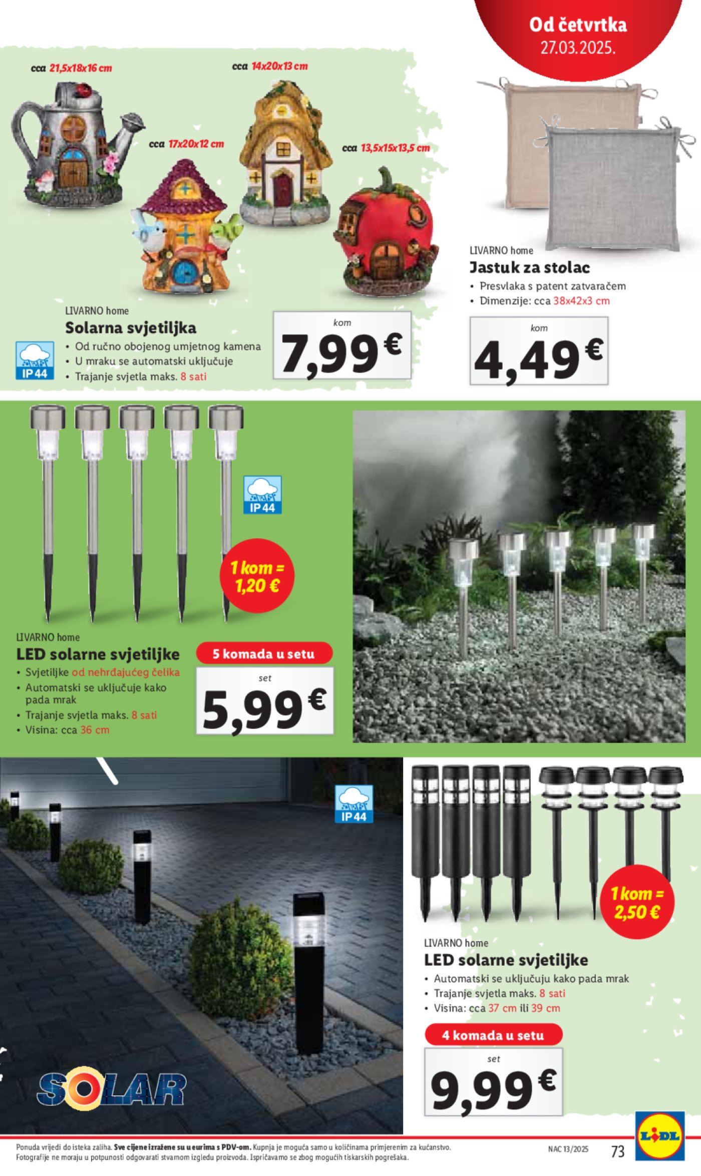 Lidl katalog Super ponuda od ponedjeljka 24.03.-30.03.2025.