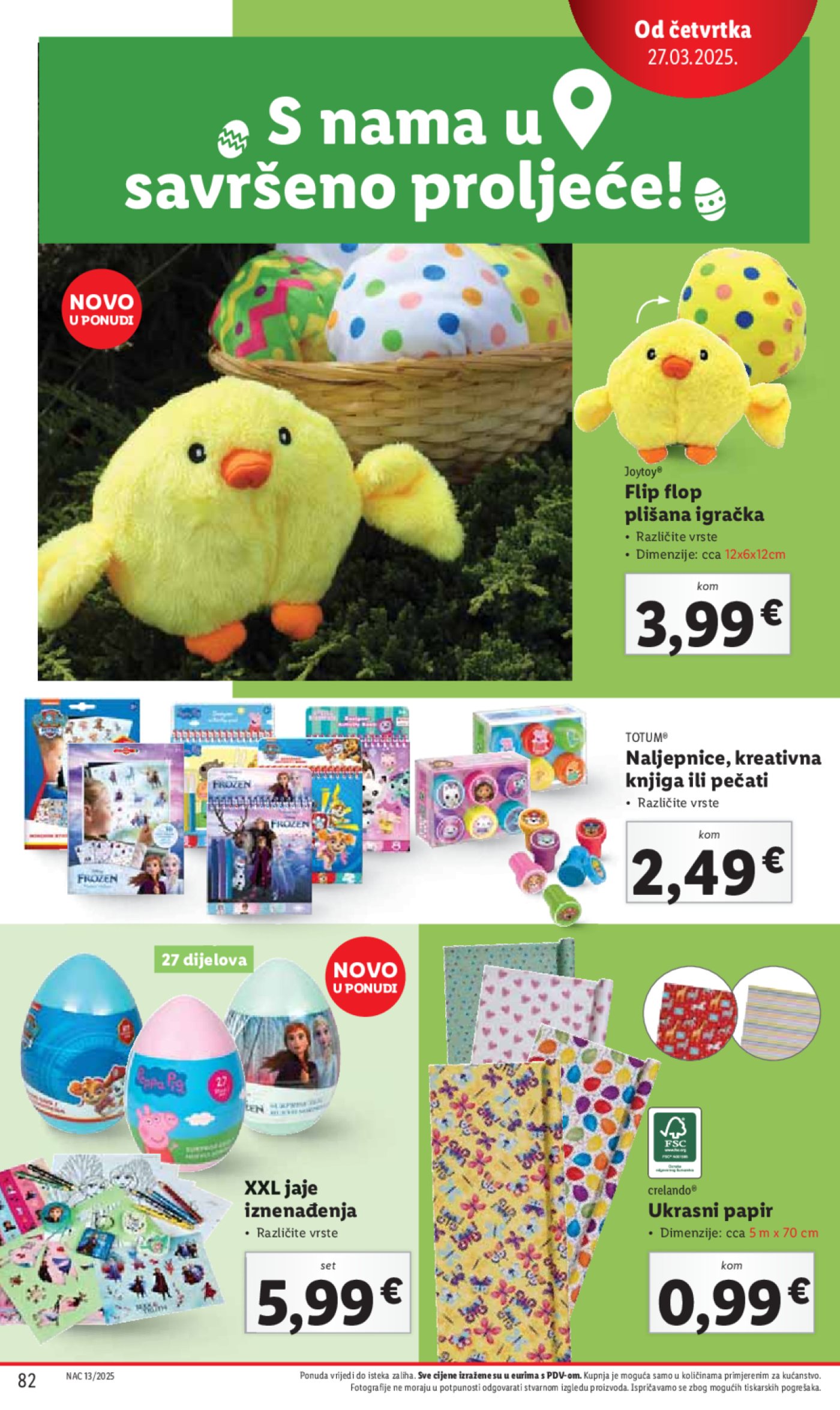 Lidl katalog Super ponuda od ponedjeljka 24.03.-30.03.2025.