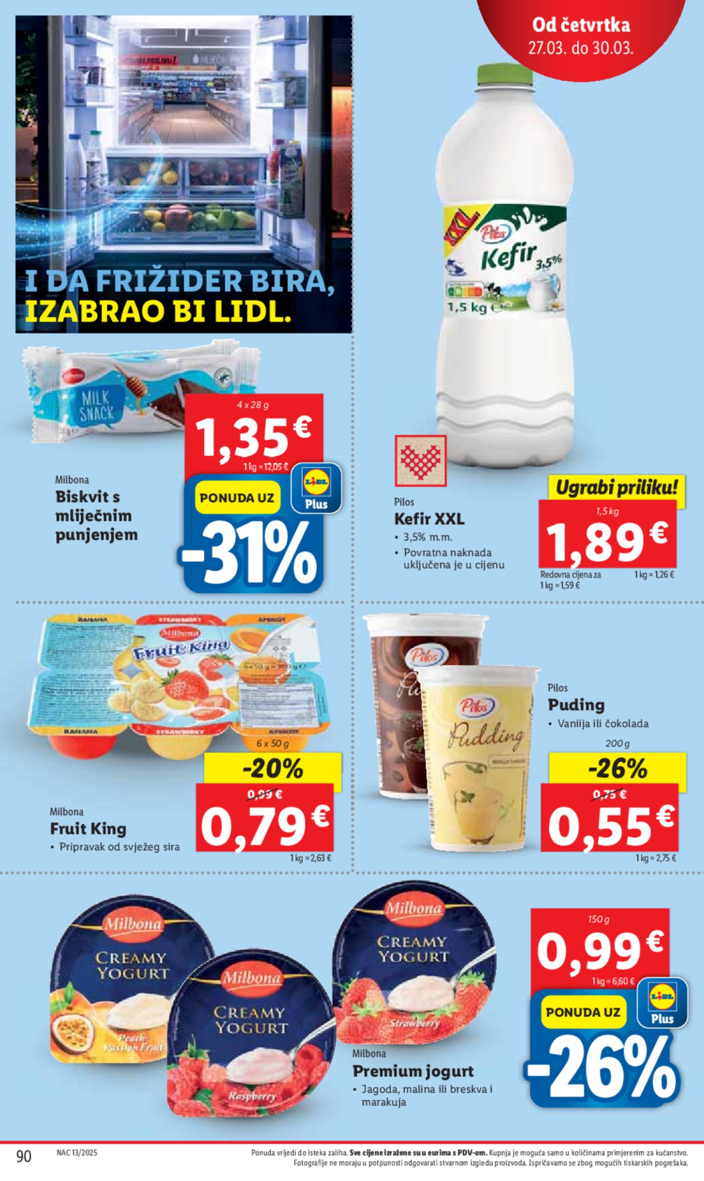 Lidl katalog Super ponuda od ponedjeljka 24.03.-30.03.2025.