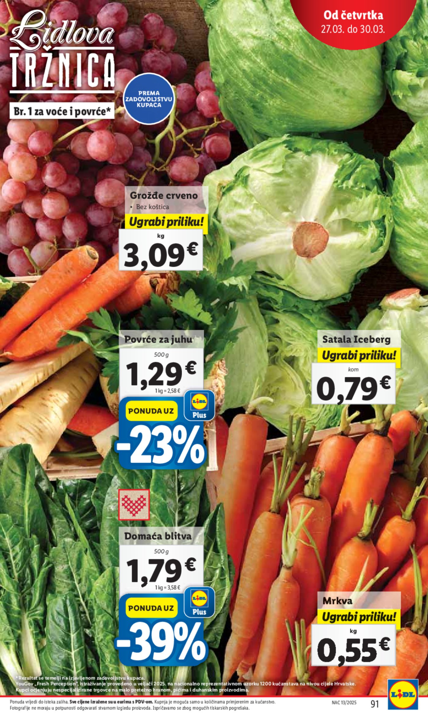 Lidl katalog Super ponuda od ponedjeljka 24.03.-30.03.2025.