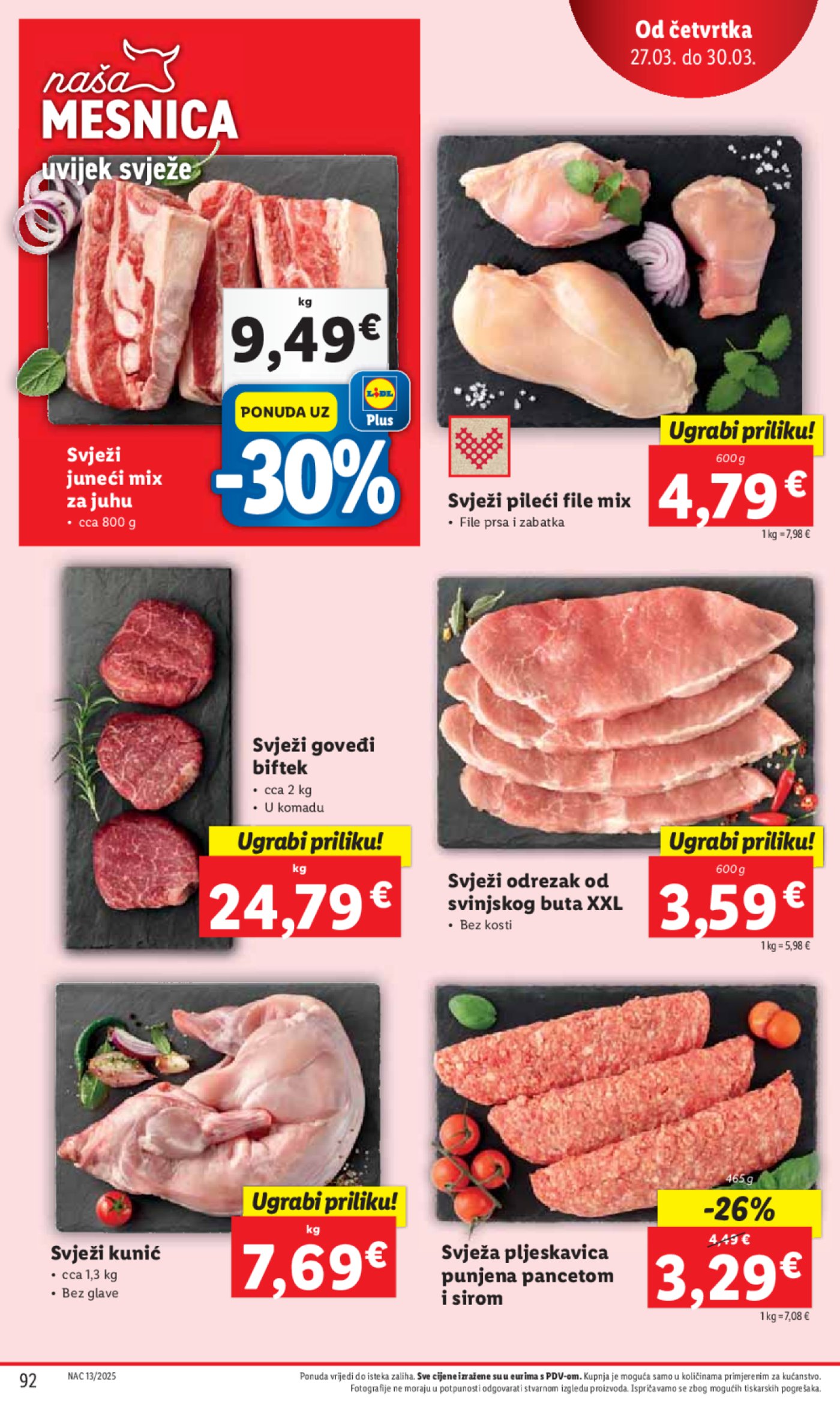 Lidl katalog Super ponuda od ponedjeljka 24.03.-30.03.2025.