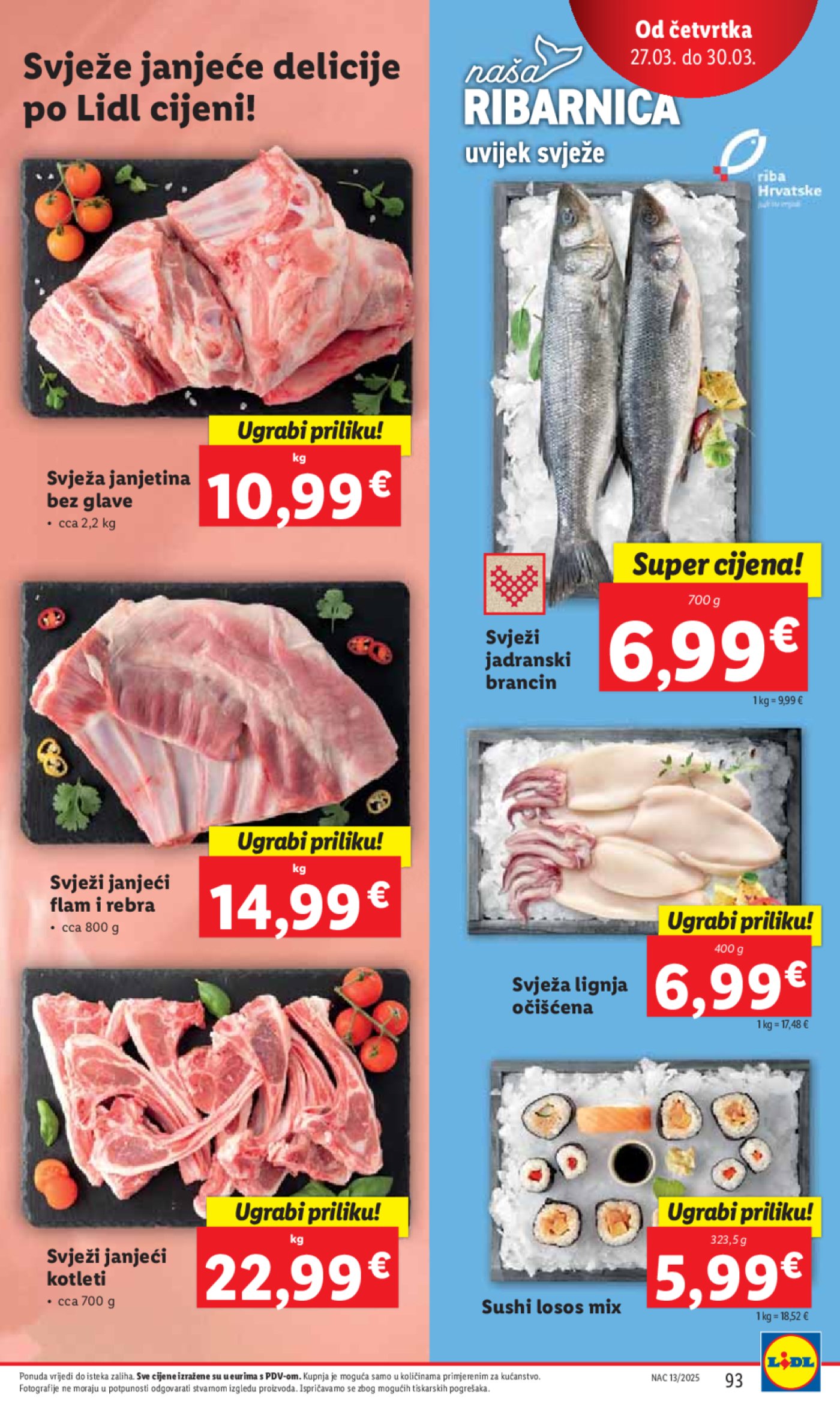 Lidl katalog Super ponuda od ponedjeljka 24.03.-30.03.2025.