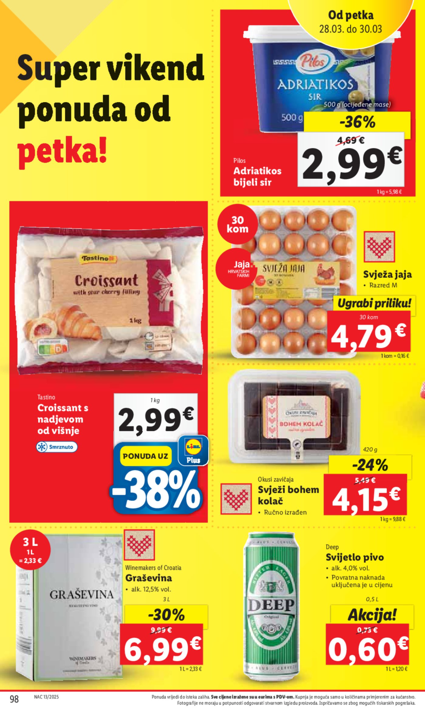 Lidl katalog Super ponuda od ponedjeljka 24.03.-30.03.2025.