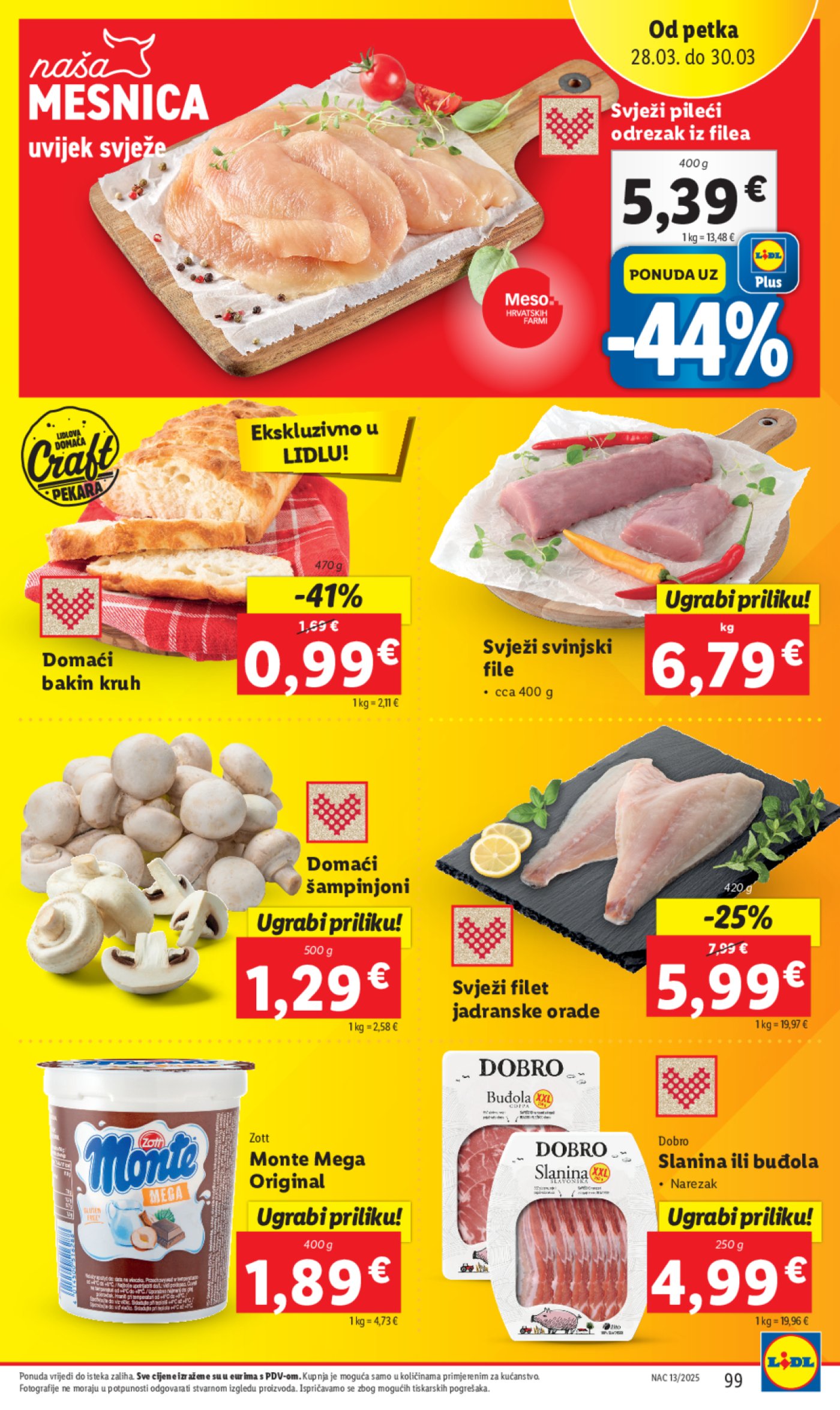 Lidl katalog Super ponuda od ponedjeljka 24.03.-30.03.2025.