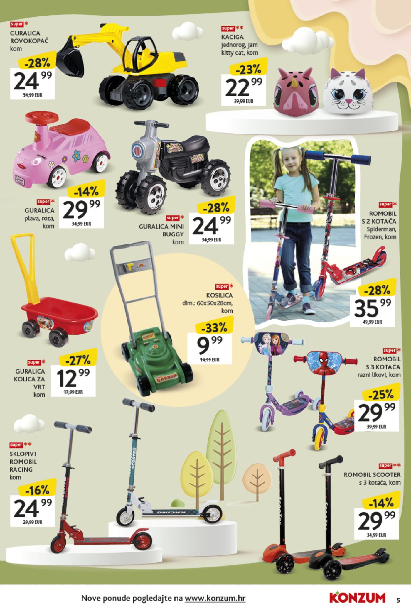 Konzum katalog Igračaka 31.03.-27.04.2025.