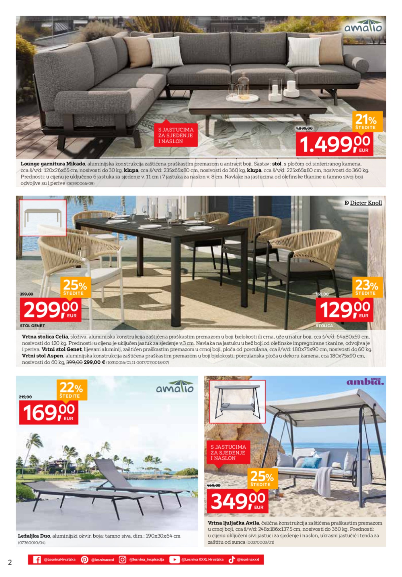 Lesnina katalog Proljetna inspiracija 01.04. - 24.042025.