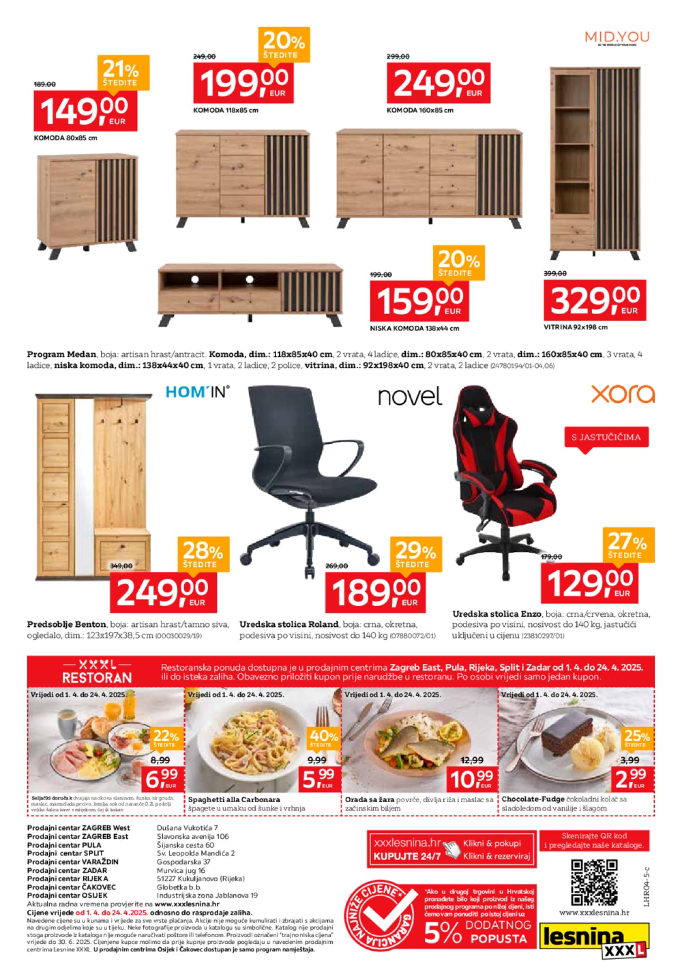 Lesnina katalog Proljetna inspiracija 01.04. - 24.042025.