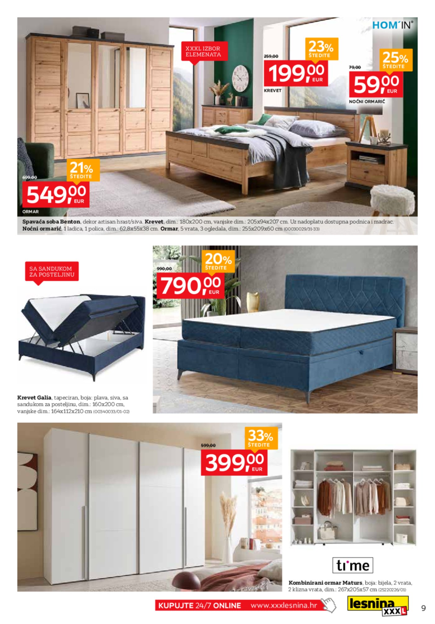 Lesnina katalog Proljetna inspiracija 01.04. - 24.042025.