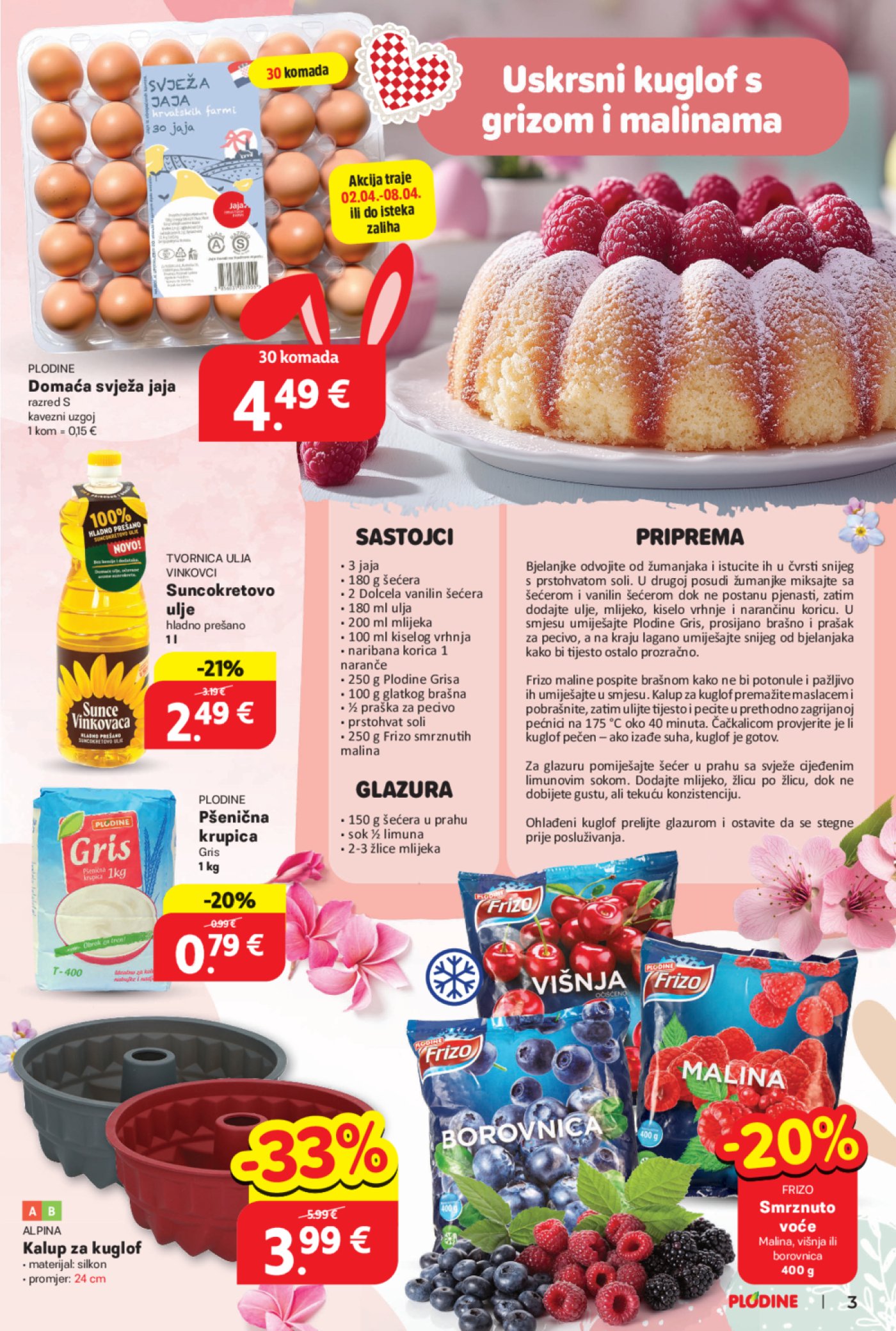 Plodine katalog Slatka tradicija 02.04.-15.04.2025.