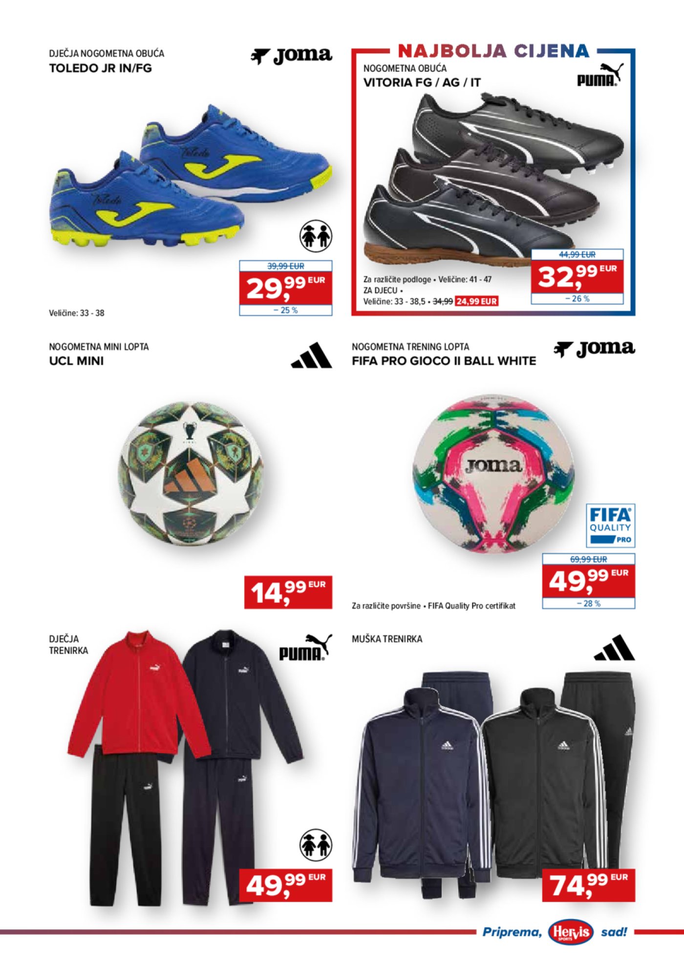 Hervis katalog Akcija 09.04.-15.04.2025.