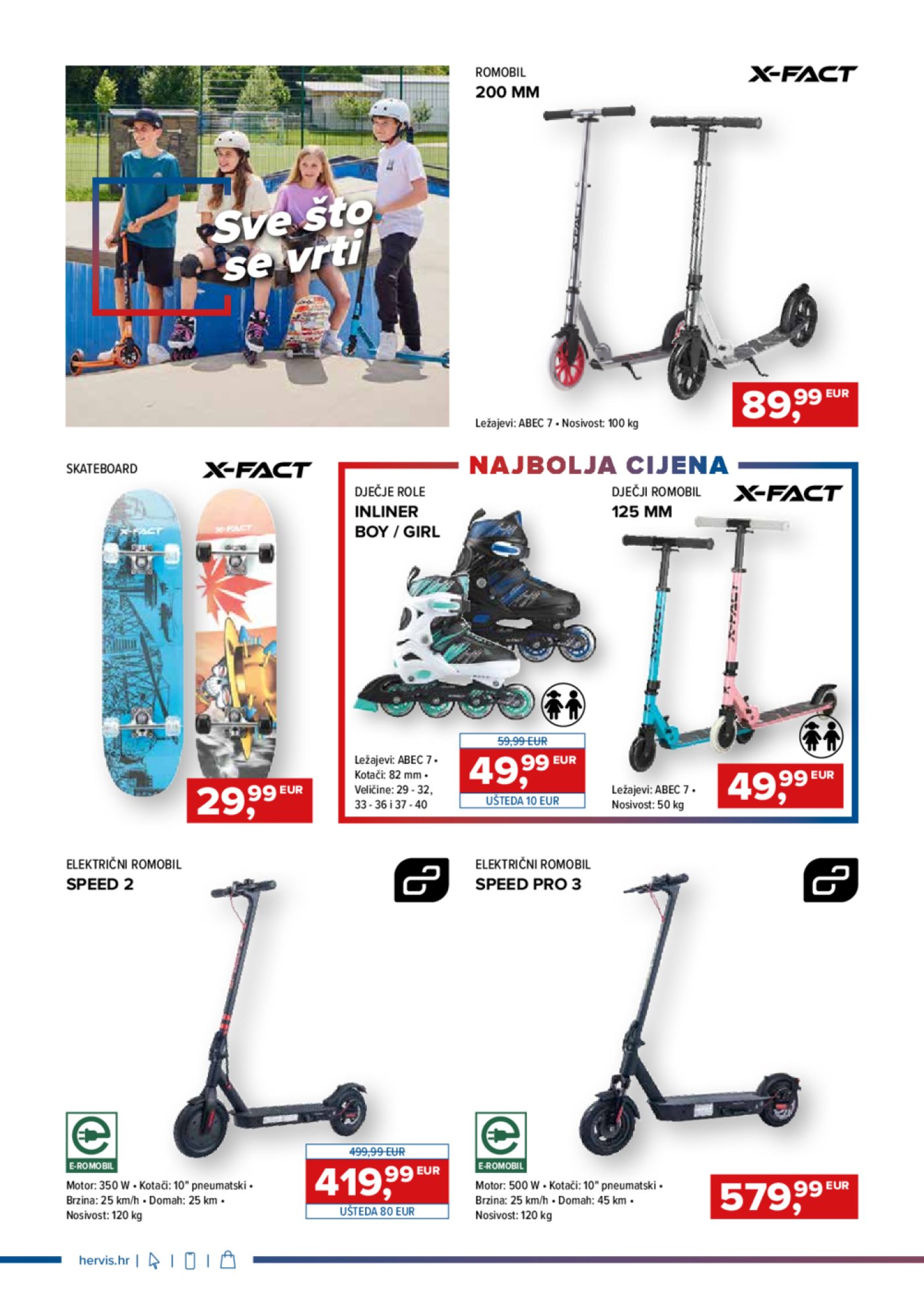 Hervis katalog Akcija 09.04.-15.04.2025.