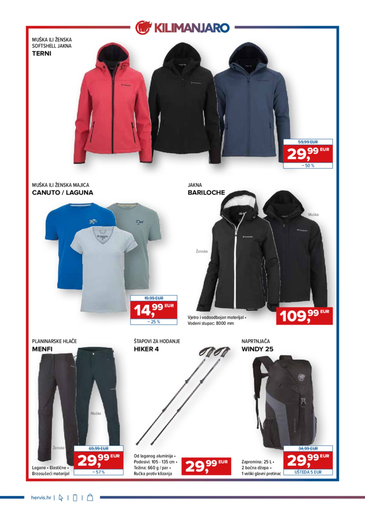 Hervis katalog Akcija 09.04.-15.04.2025.