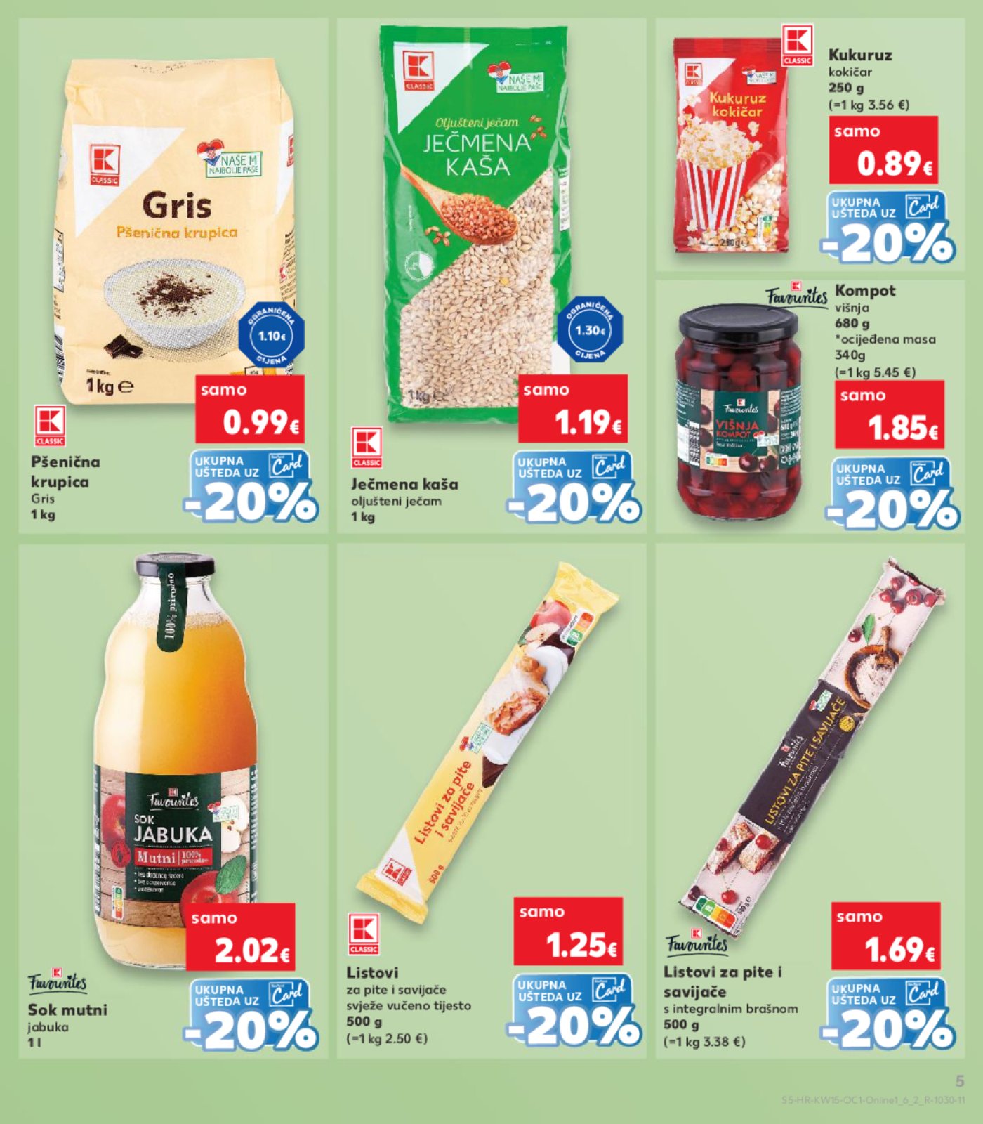 Kaufland katalog Kaufland Marke 09.04.-15.04.2025. Odabrane poslovnice