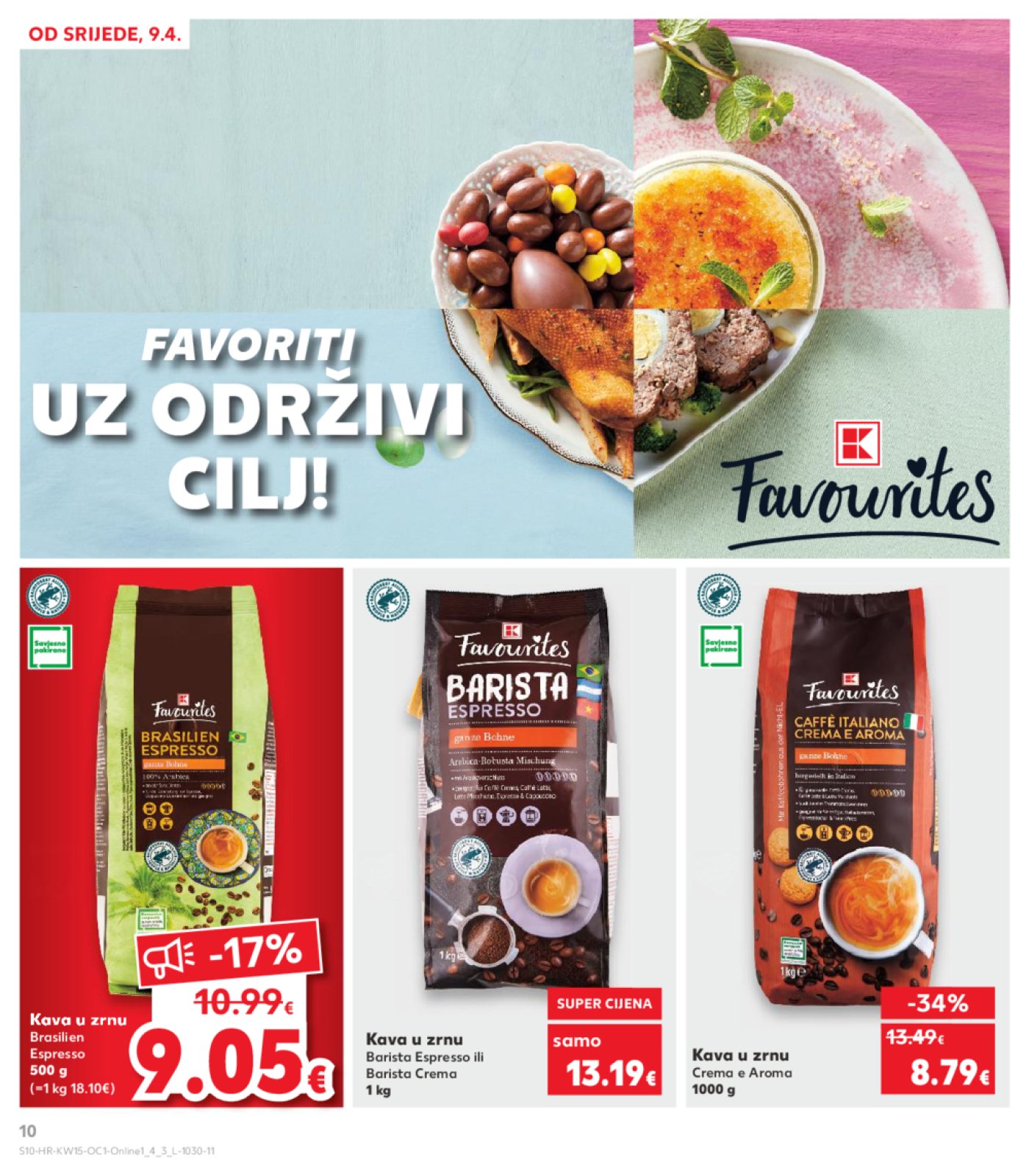 Kaufland katalog Kaufland Marke 09.04.-15.04.2025. Odabrane poslovnice