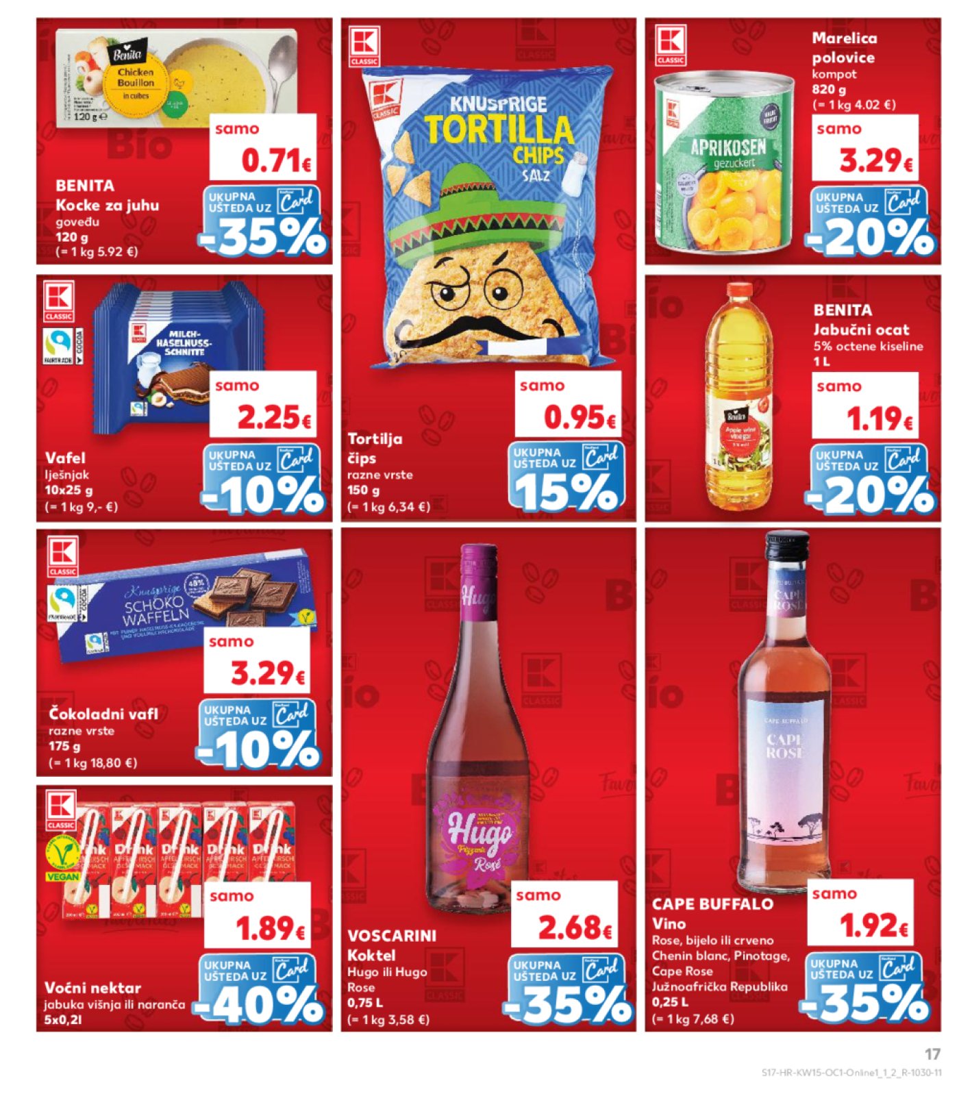 Kaufland katalog Kaufland Marke 09.04.-15.04.2025. Odabrane poslovnice