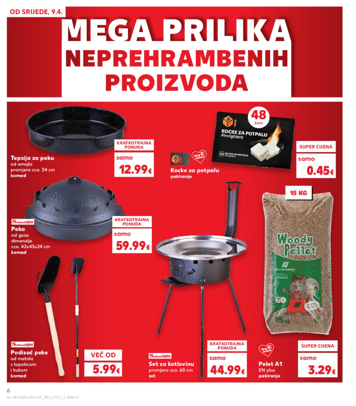 Kaufland katalog Neprehrambenih proizvoda 09.04.-15.04.2025. Odabrane poslovnice