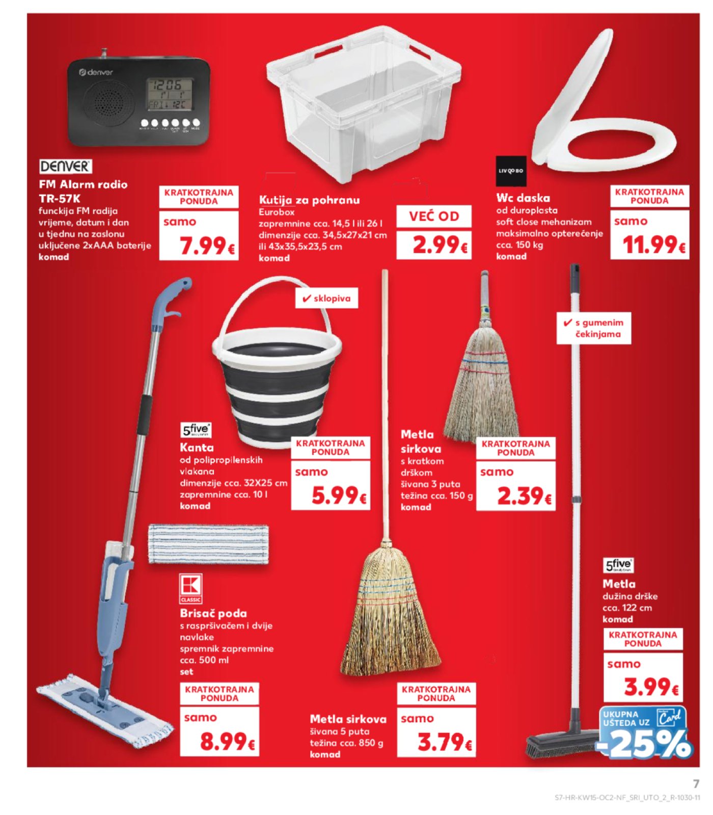 Kaufland katalog Neprehrambenih proizvoda 09.04.-15.04.2025. Odabrane poslovnice