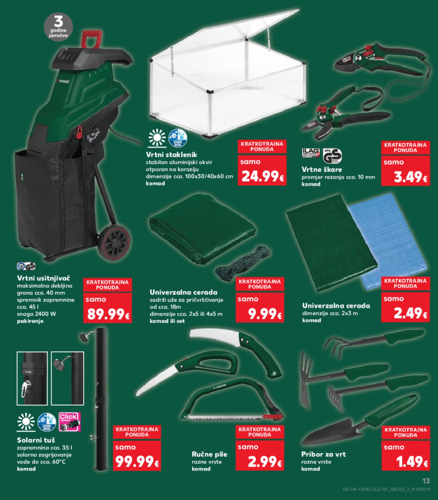 Kaufland katalog Neprehrambenih proizvoda 09.04.-15.04.2025. Odabrane poslovnice