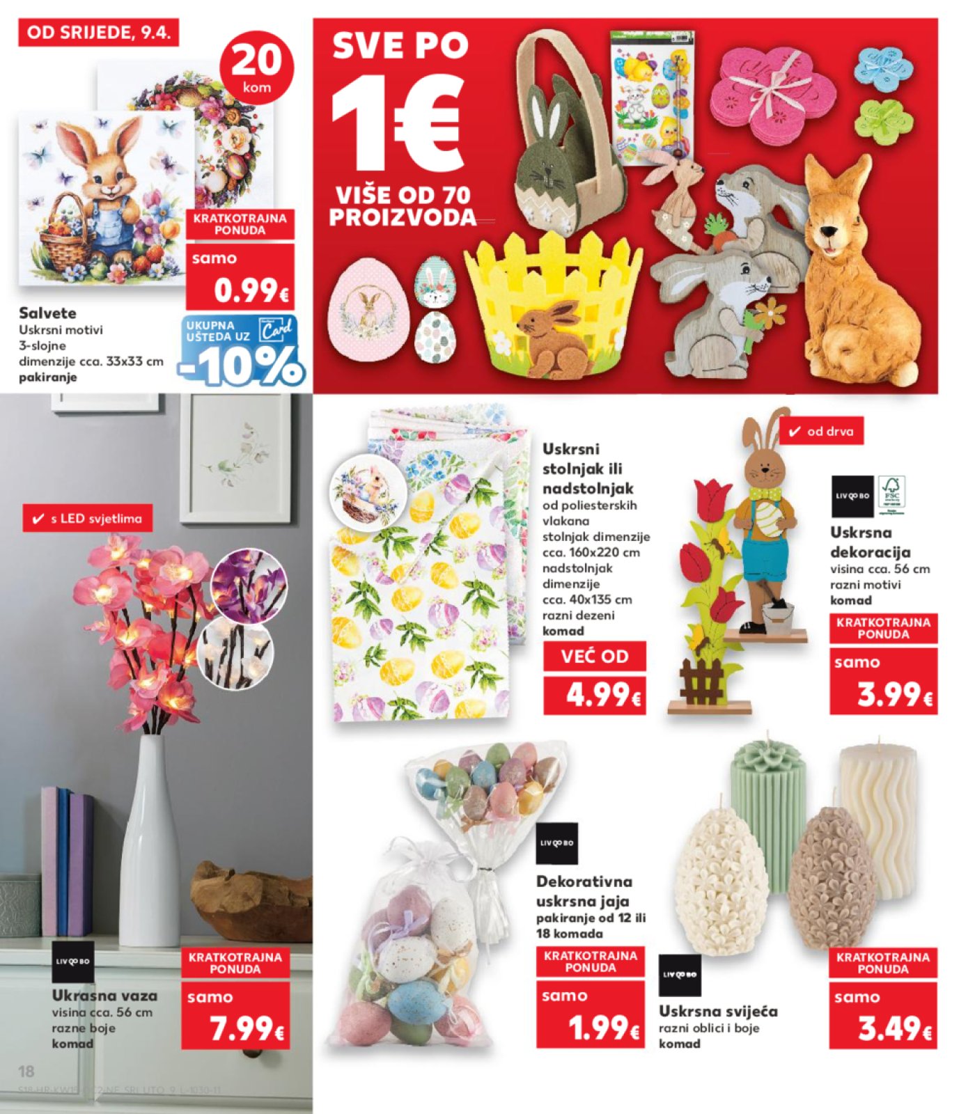 Kaufland katalog Neprehrambenih proizvoda 09.04.-15.04.2025. Odabrane poslovnice