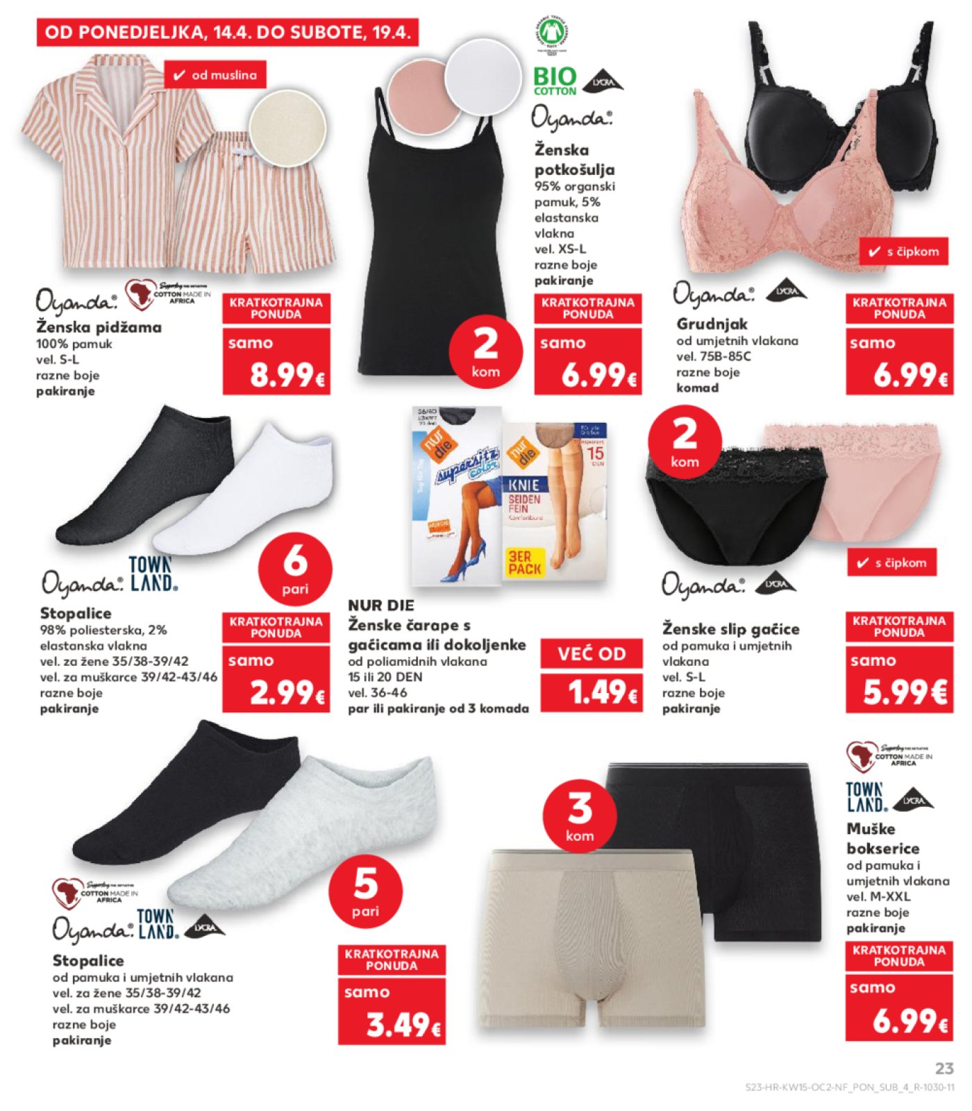Kaufland katalog Neprehrambenih proizvoda 09.04.-15.04.2025. Odabrane poslovnice
