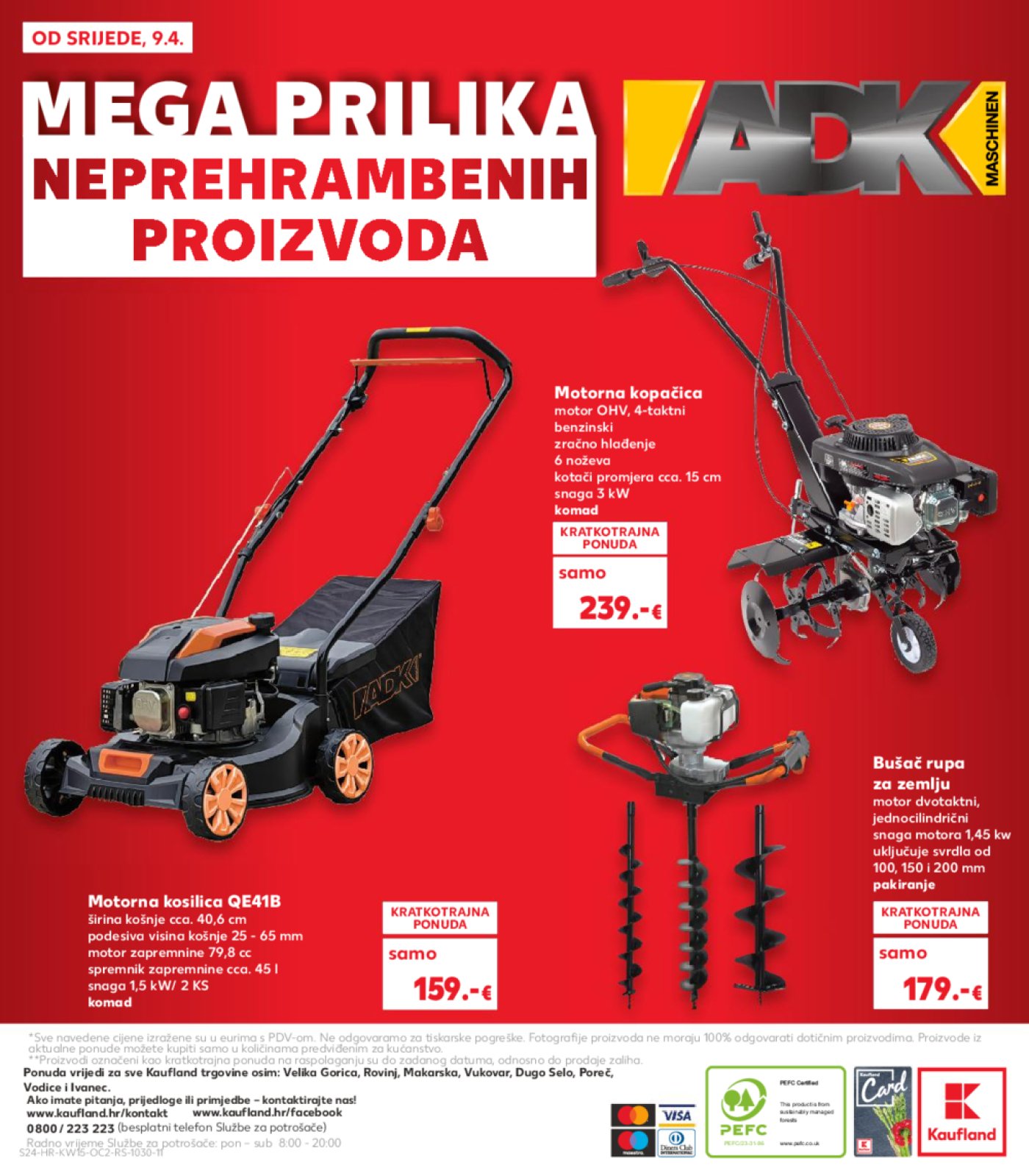 Kaufland katalog Neprehrambenih proizvoda 09.04.-15.04.2025. Odabrane poslovnice