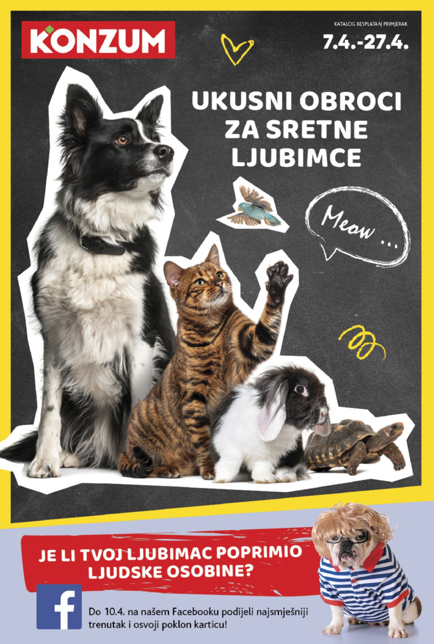 Konzum katalog Ljubimci 07.04.-27.04.2025.