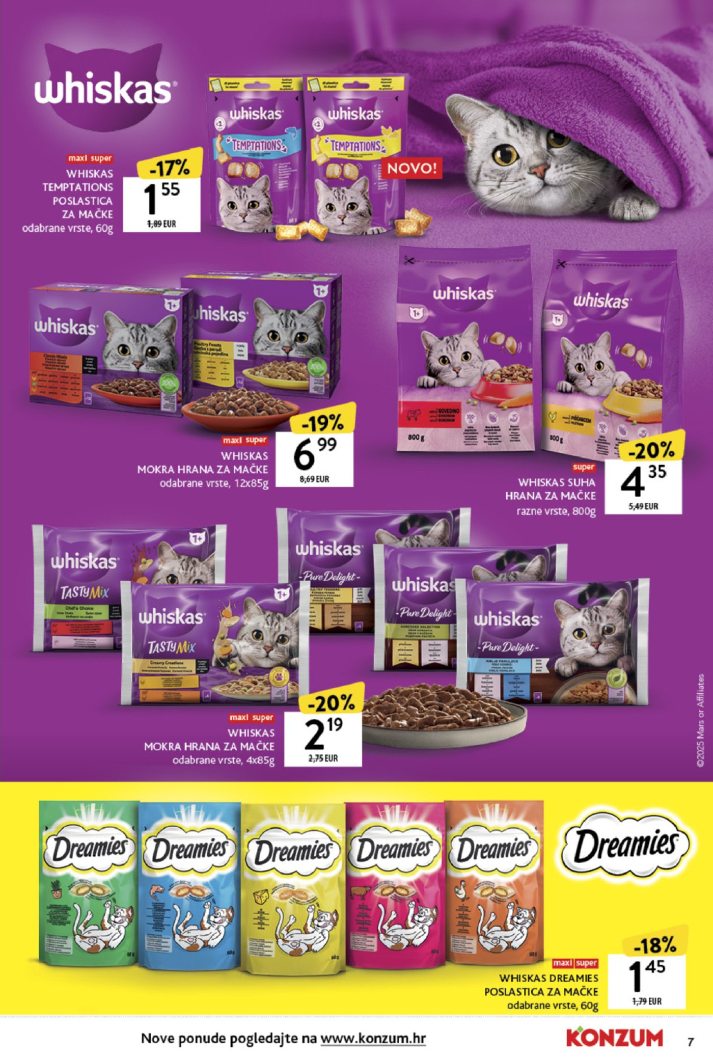 Konzum katalog Ljubimci 07.04.-27.04.2025.
