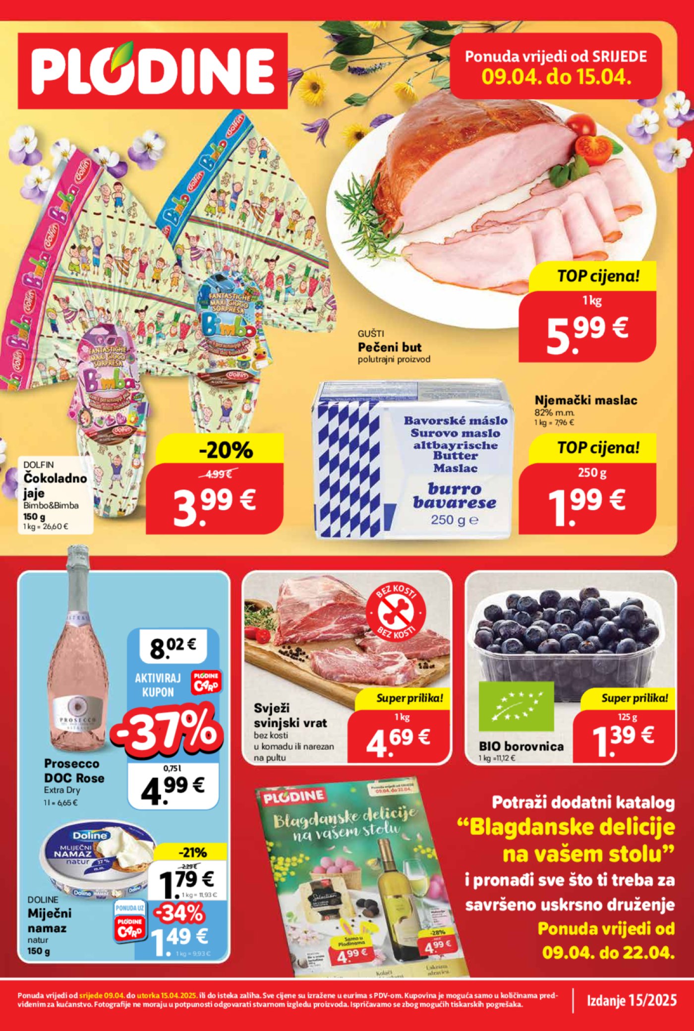 Plodine katalog Akcija 09.04.-15.04.2025.