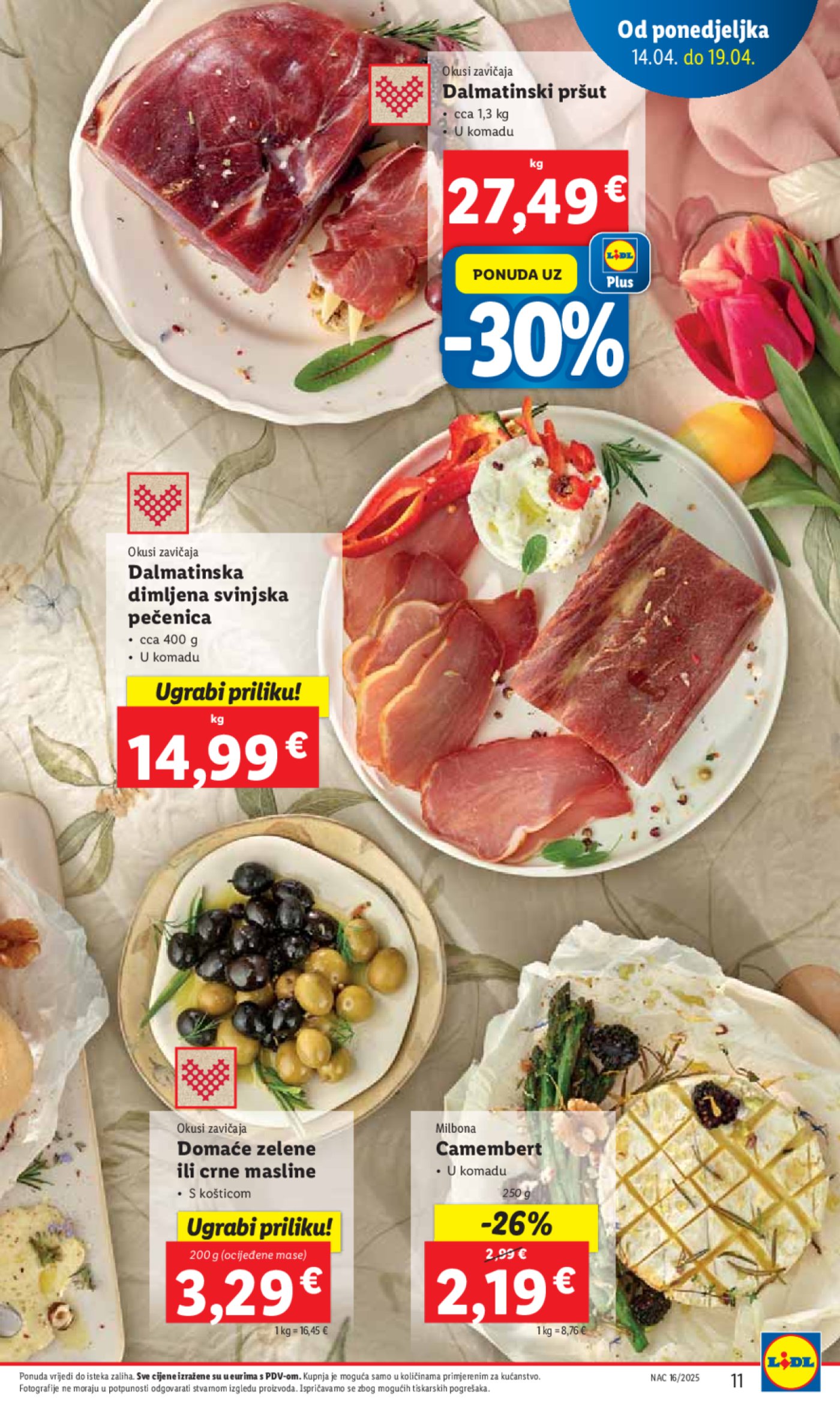 Lidl katalog Super ponuda od ponedjeljka 14.04. - 20.04.2025.