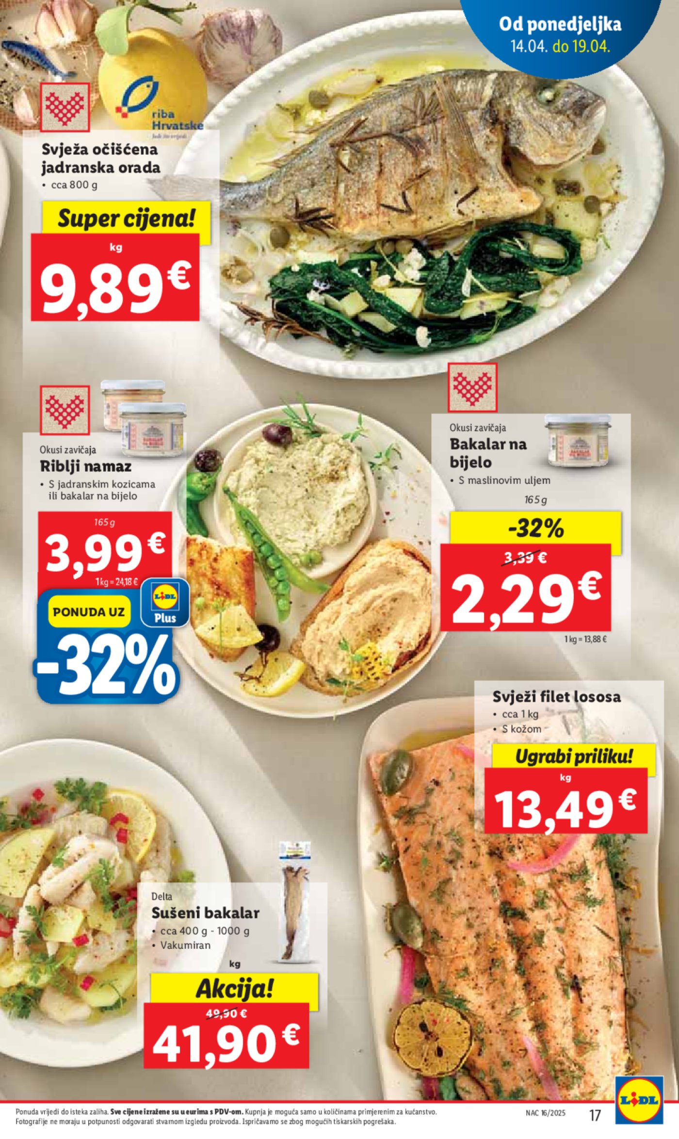 Lidl katalog Super ponuda od ponedjeljka 14.04. - 20.04.2025.