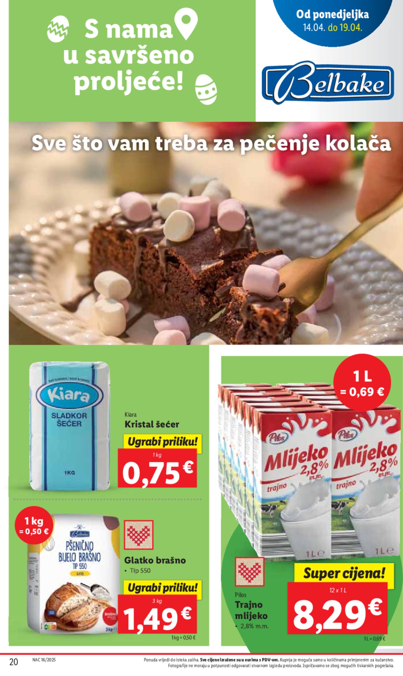 Lidl katalog Super ponuda od ponedjeljka 14.04. - 20.04.2025.