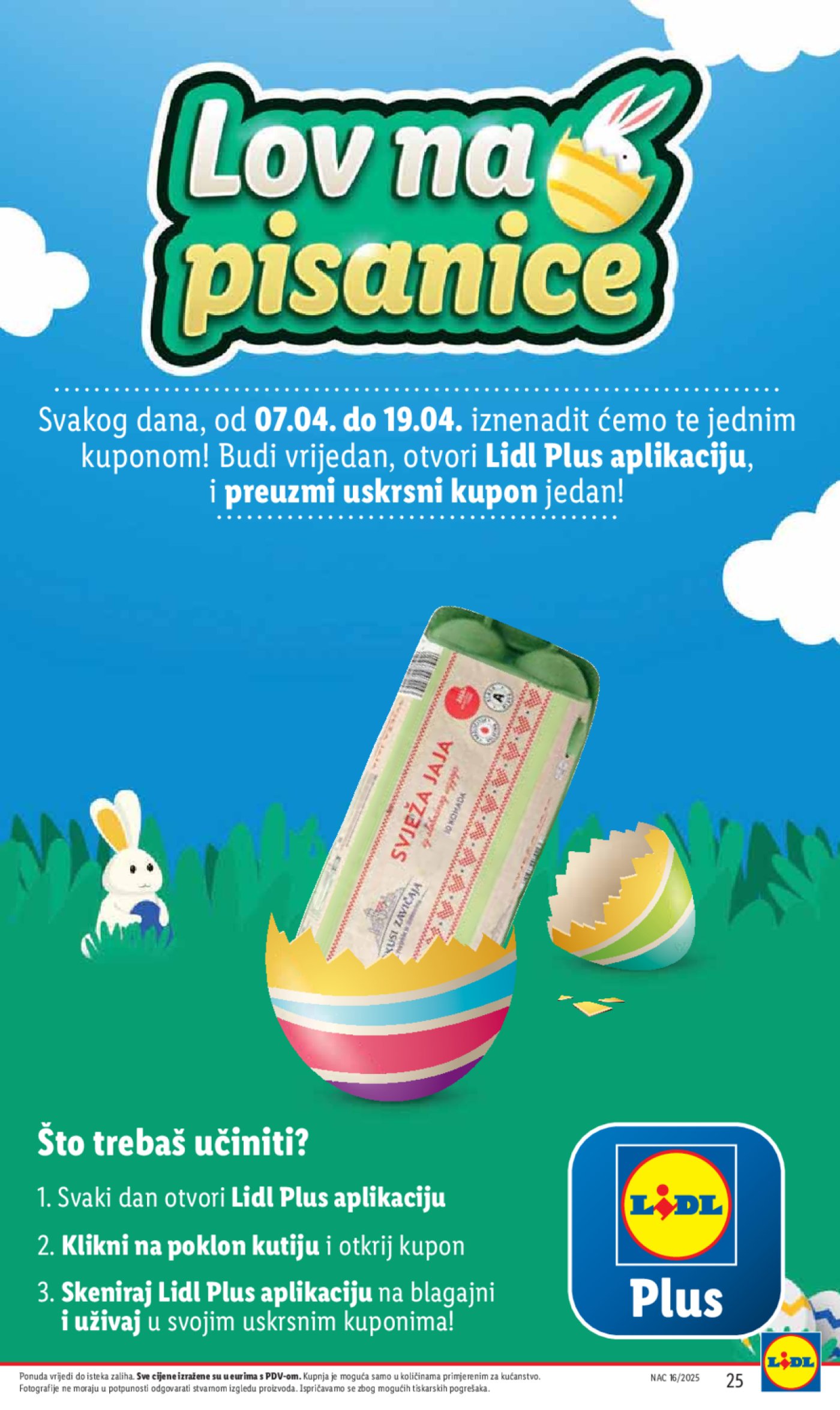 Lidl katalog Super ponuda od ponedjeljka 14.04. - 20.04.2025.