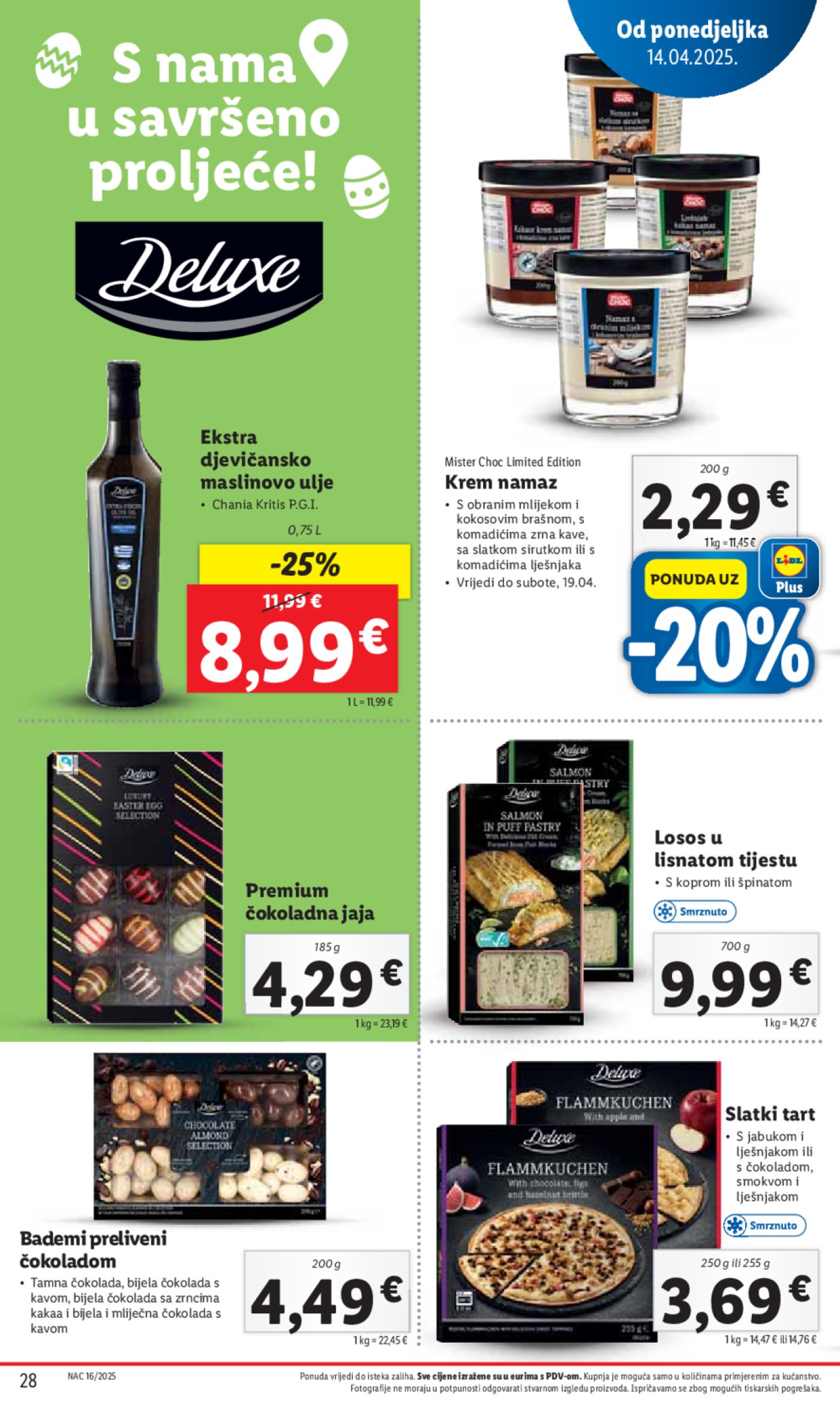 Lidl katalog Super ponuda od ponedjeljka 14.04. - 20.04.2025.