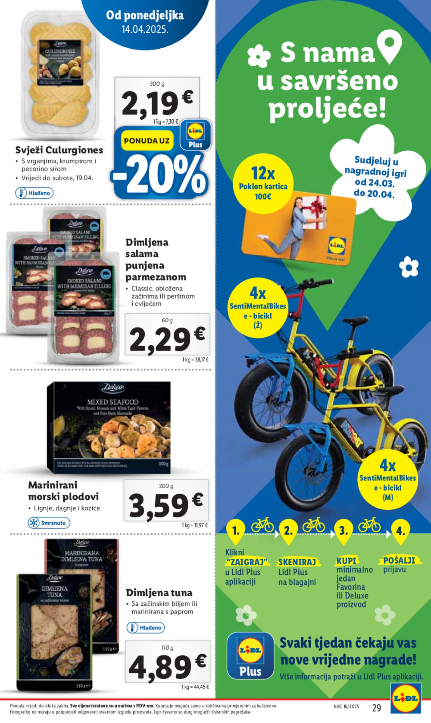 Lidl katalog Super ponuda od ponedjeljka 14.04. - 20.04.2025.