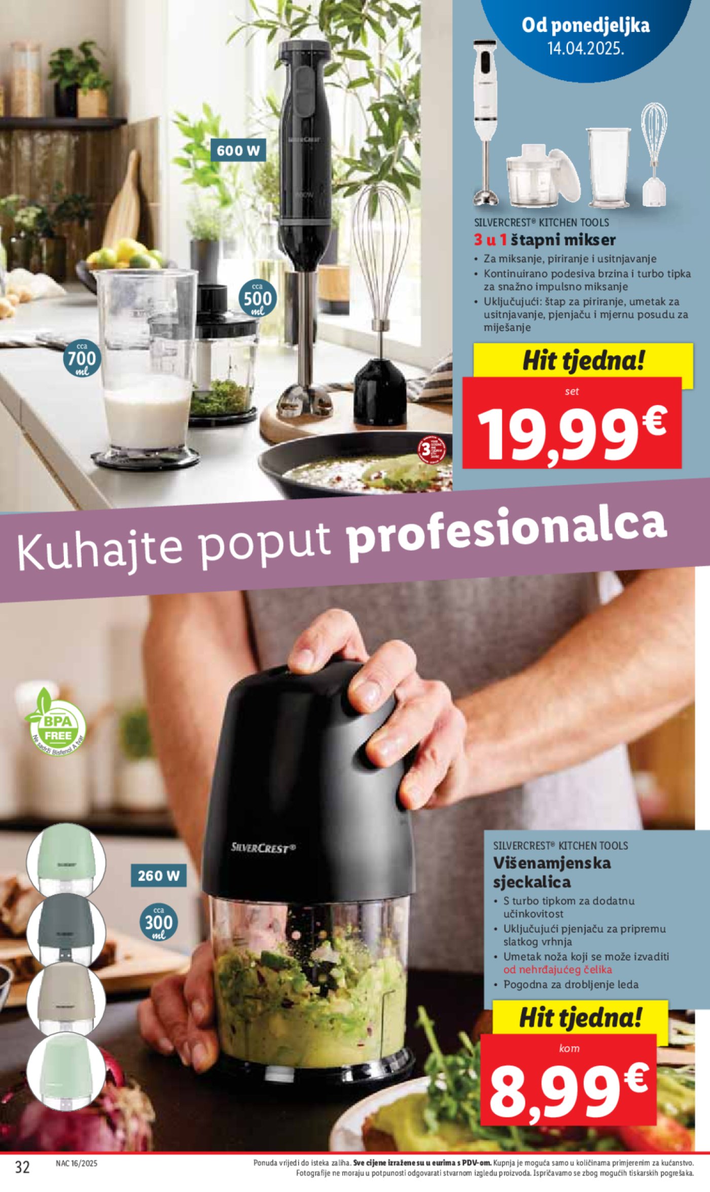 Lidl katalog Super ponuda od ponedjeljka 14.04. - 20.04.2025.