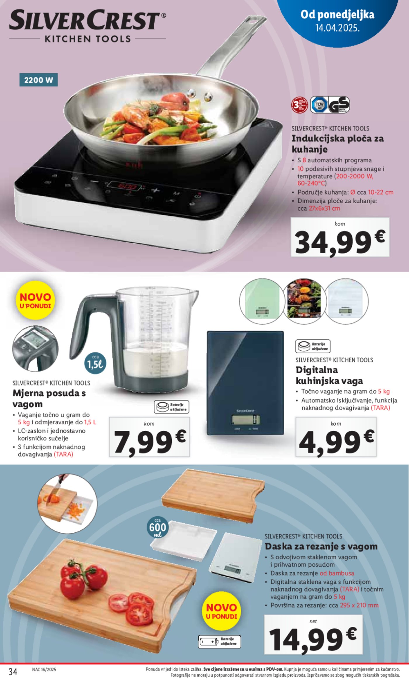 Lidl katalog Super ponuda od ponedjeljka 14.04. - 20.04.2025.