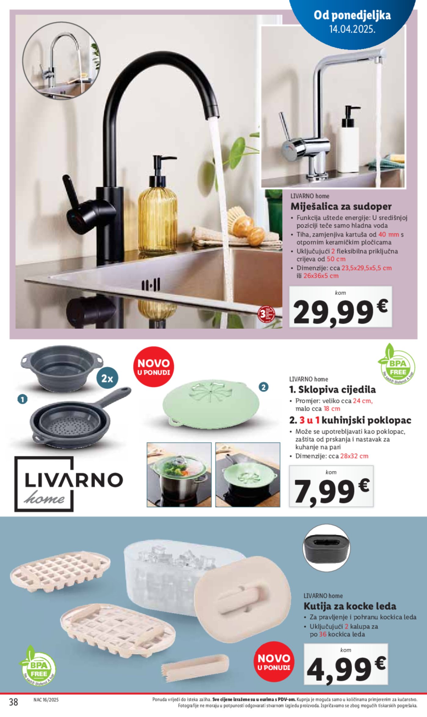 Lidl katalog Super ponuda od ponedjeljka 14.04. - 20.04.2025.