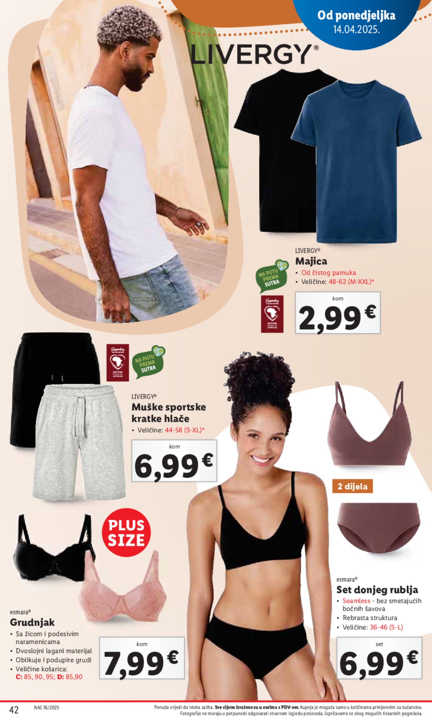 Lidl katalog Super ponuda od ponedjeljka 14.04. - 20.04.2025.