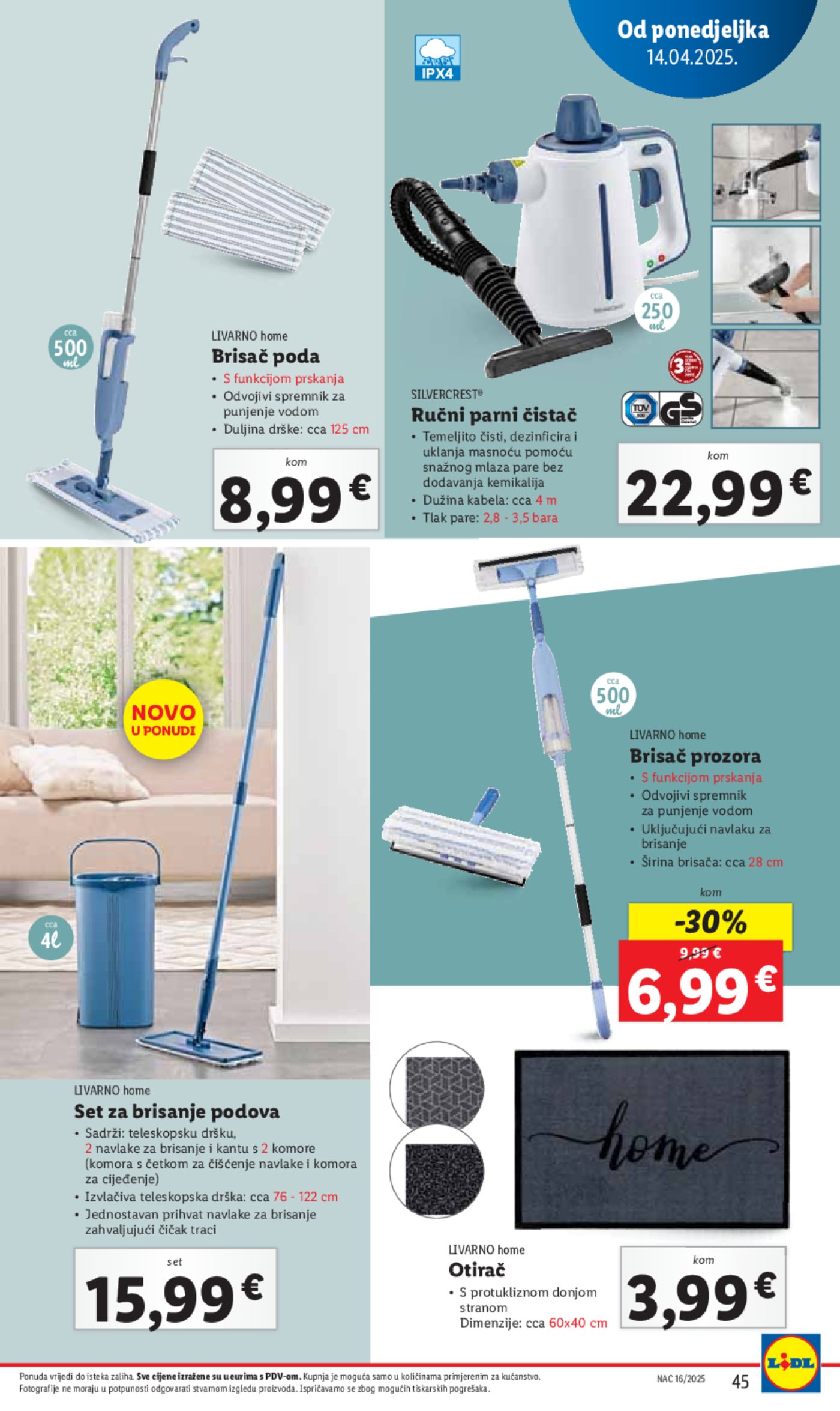Lidl katalog Super ponuda od ponedjeljka 14.04. - 20.04.2025.