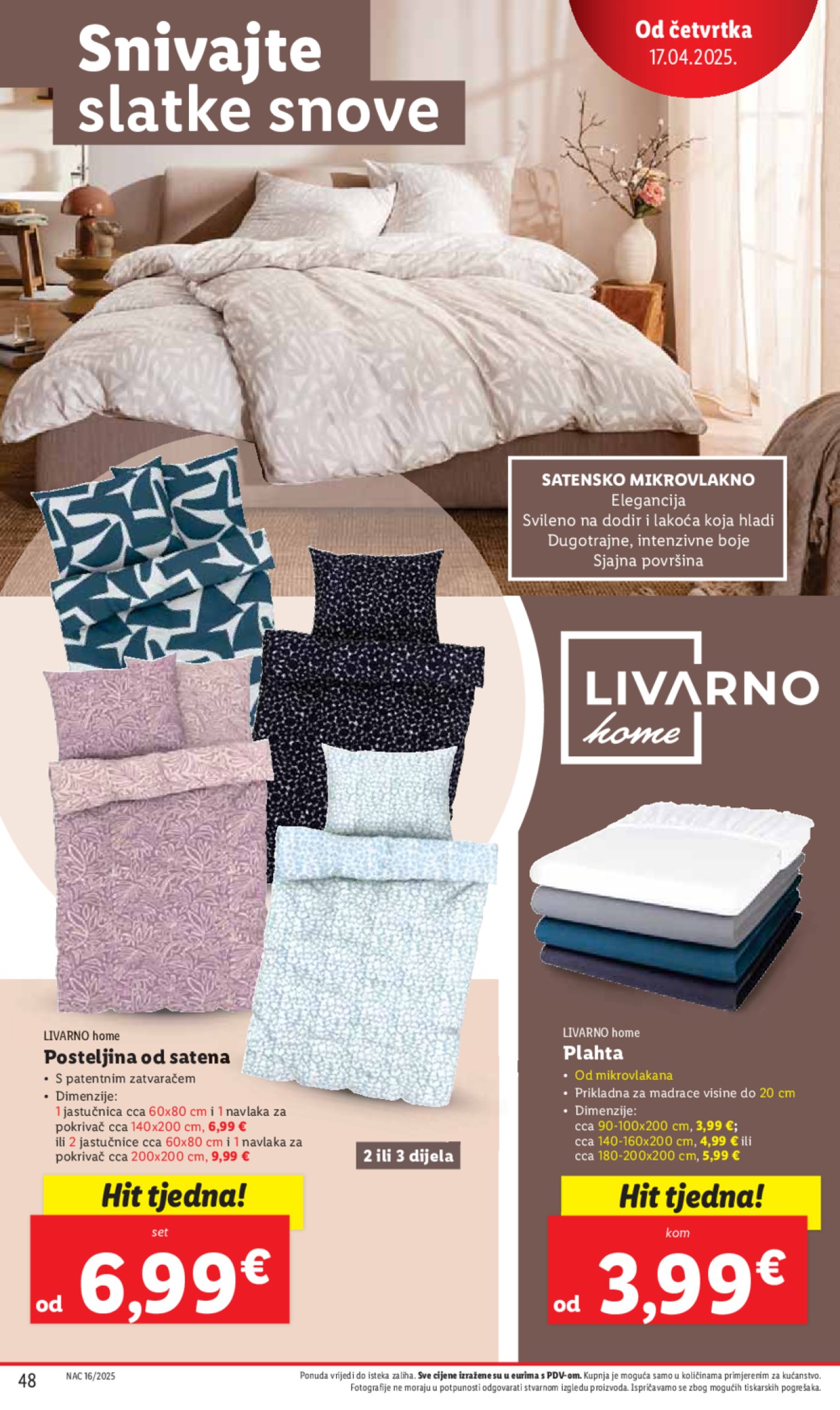 Lidl katalog Super ponuda od ponedjeljka 14.04. - 20.04.2025.