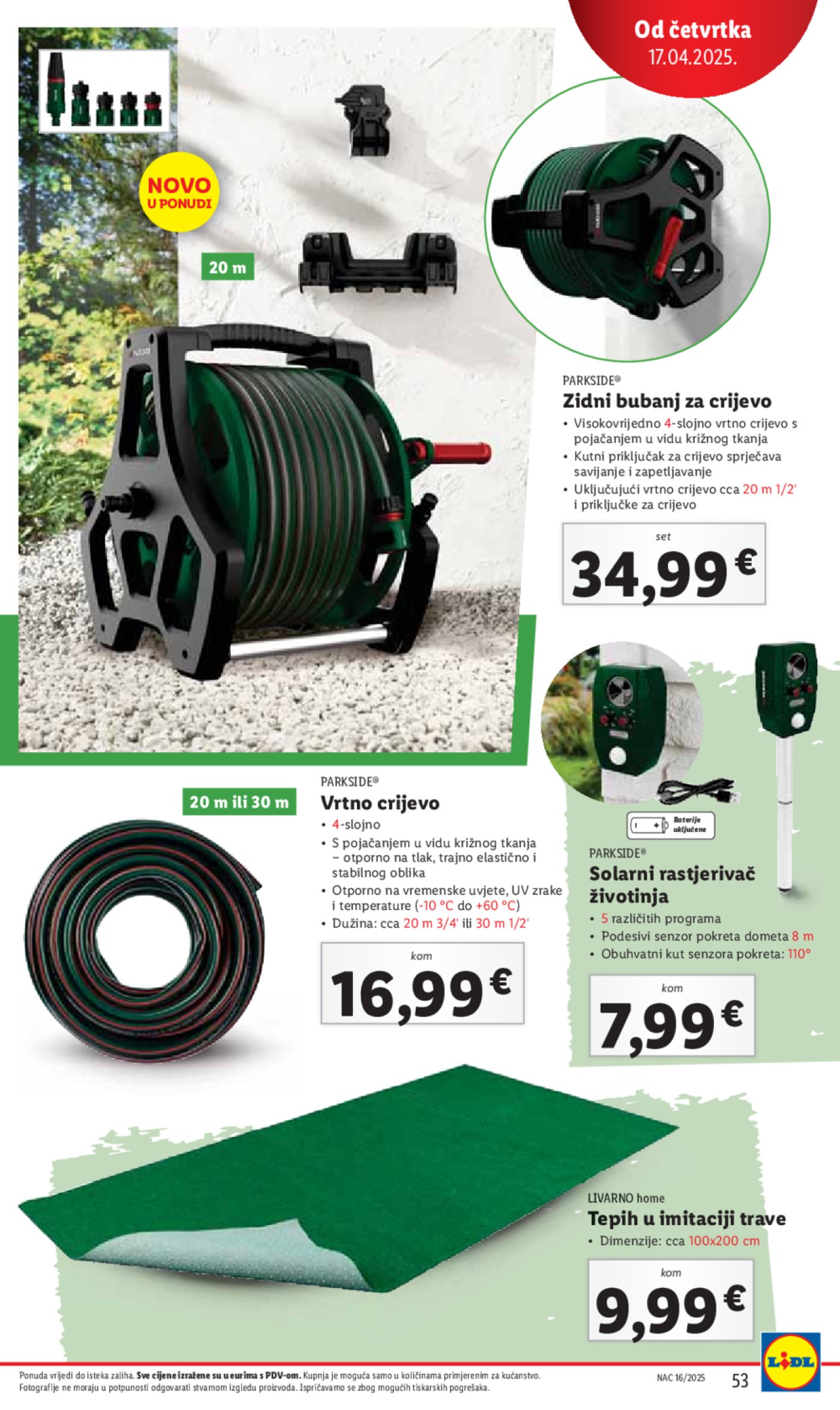 Lidl katalog Super ponuda od ponedjeljka 14.04. - 20.04.2025.