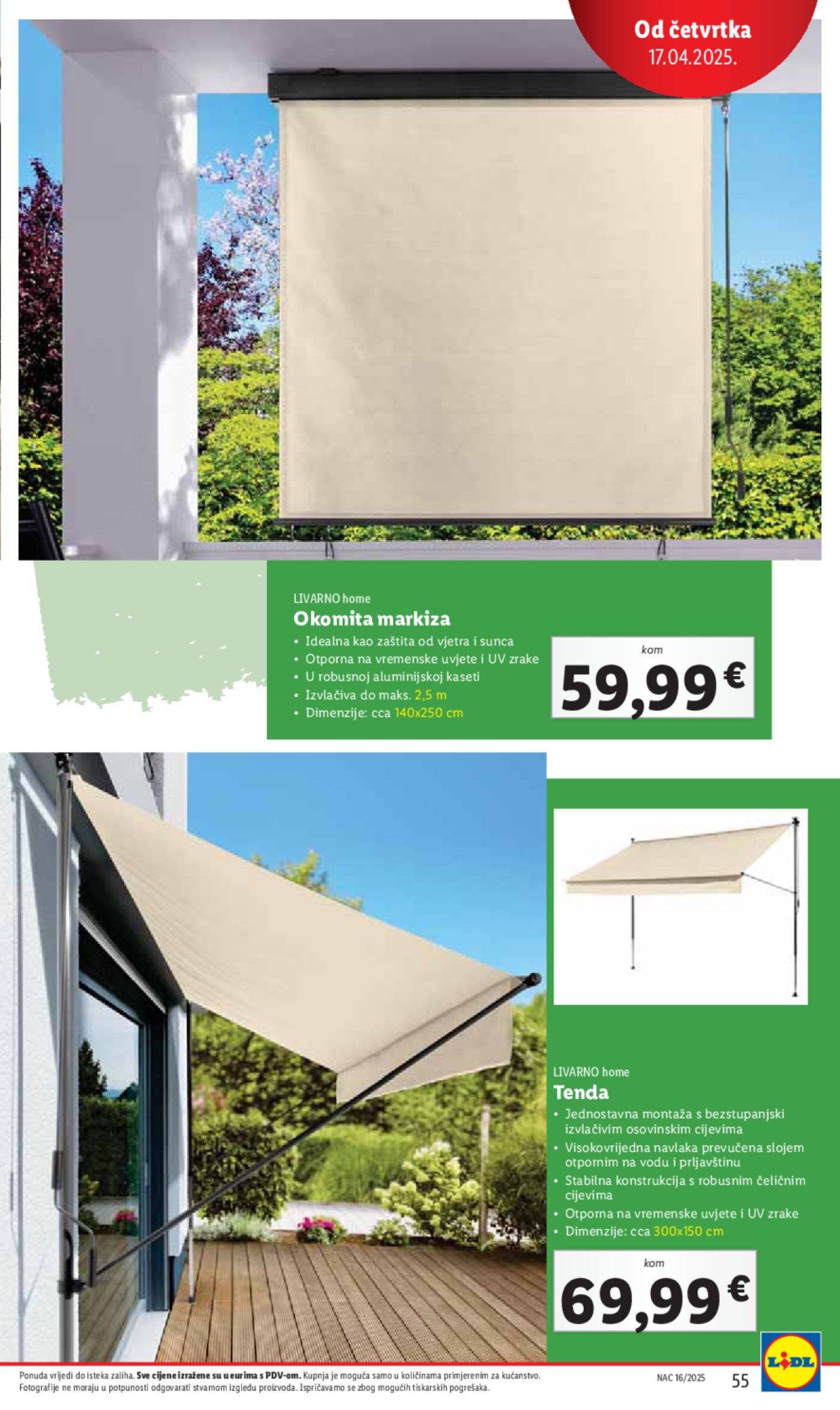 Lidl katalog Super ponuda od ponedjeljka 14.04. - 20.04.2025.