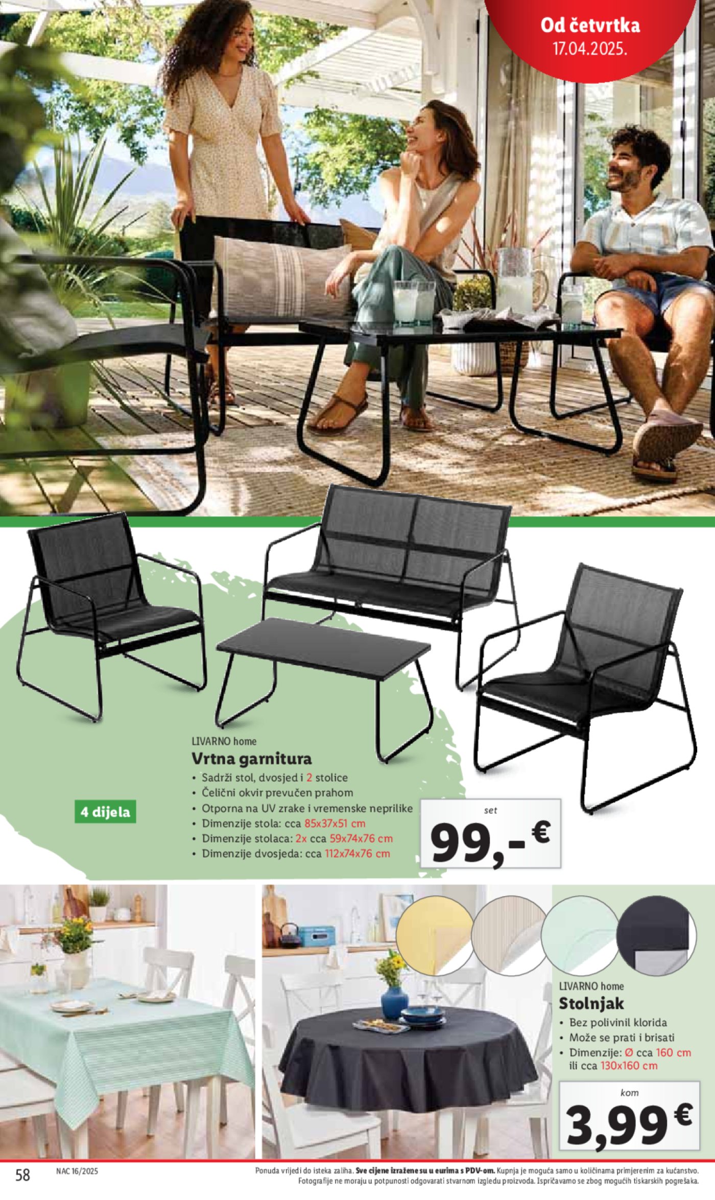 Lidl katalog Super ponuda od ponedjeljka 14.04. - 20.04.2025.