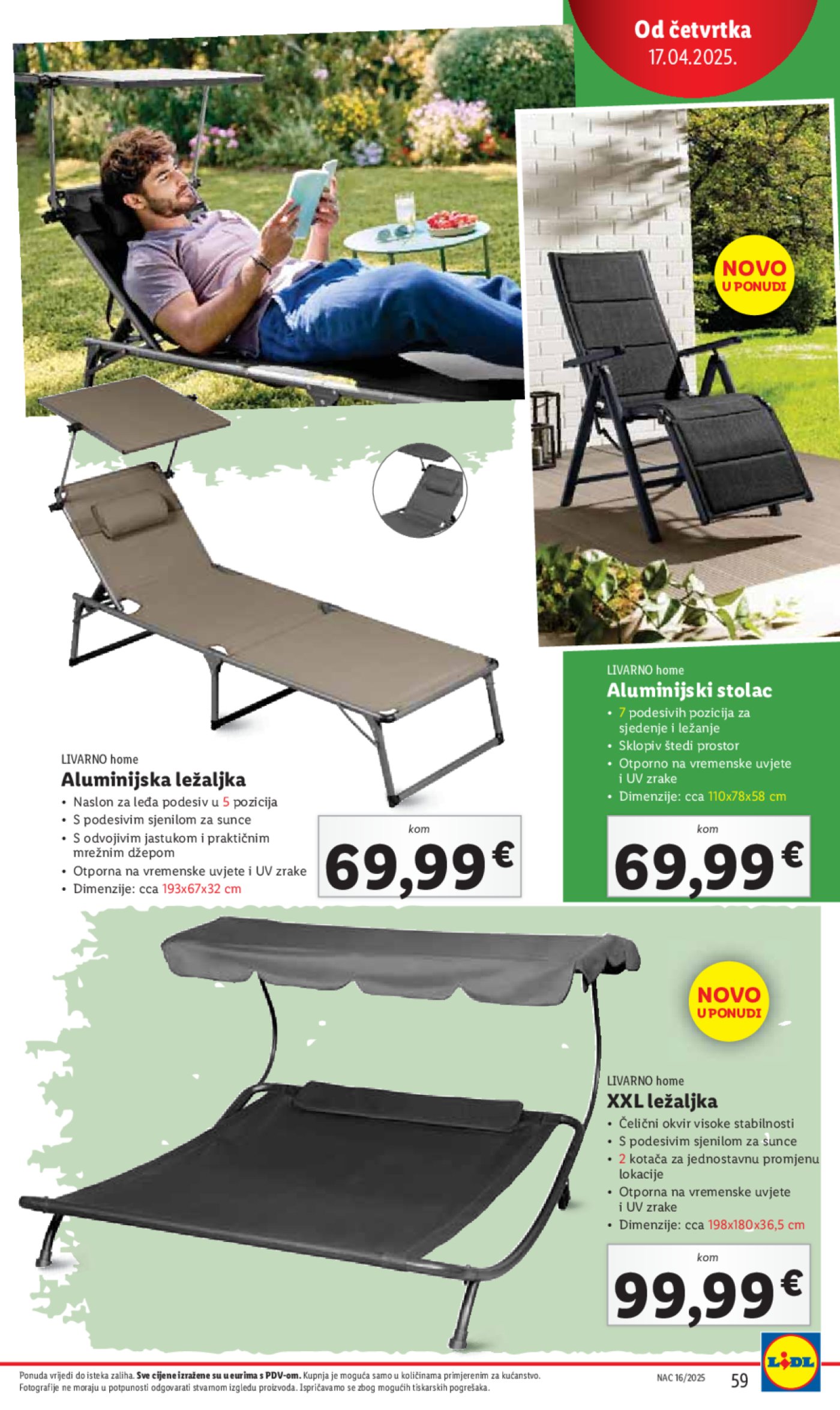 Lidl katalog Super ponuda od ponedjeljka 14.04. - 20.04.2025.