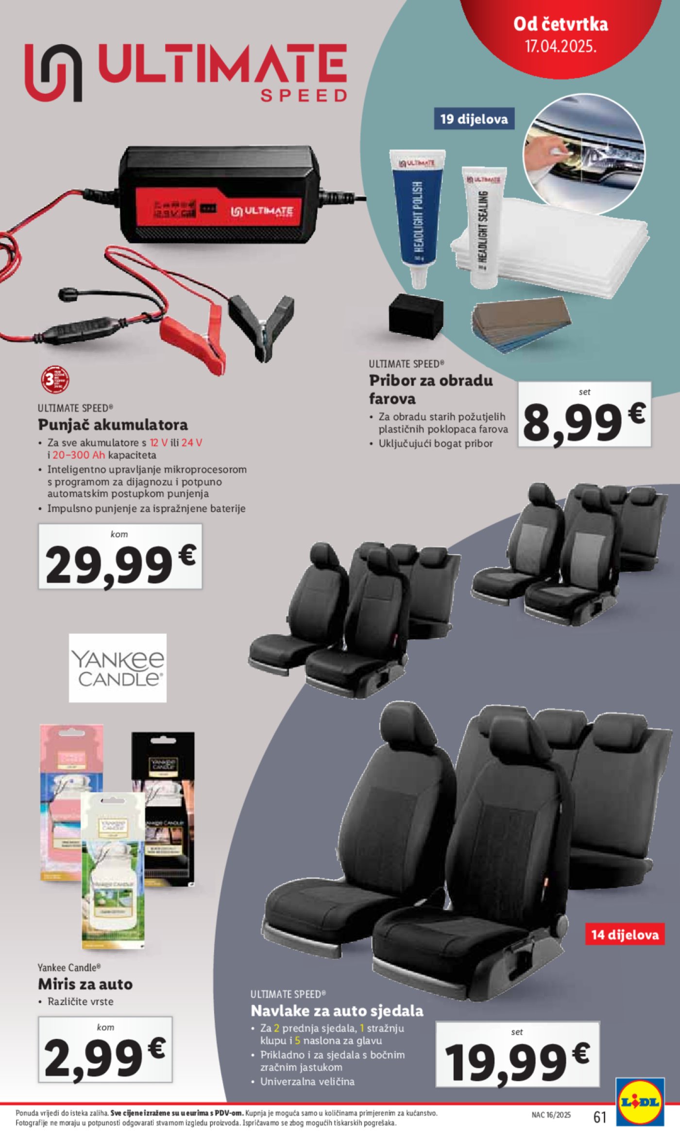 Lidl katalog Super ponuda od ponedjeljka 14.04. - 20.04.2025.