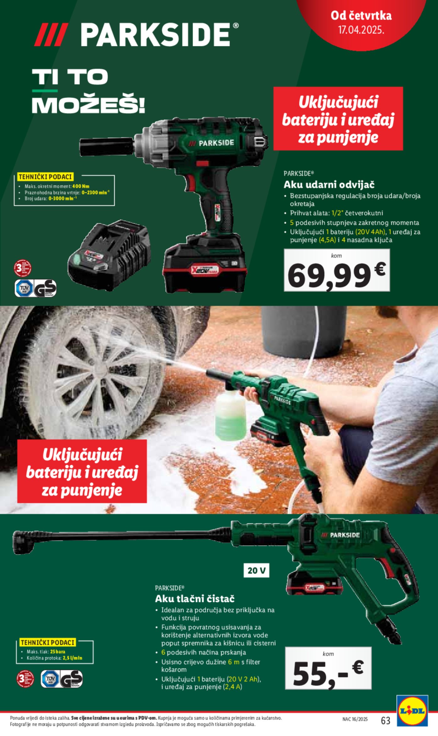 Lidl katalog Super ponuda od ponedjeljka 14.04. - 20.04.2025.
